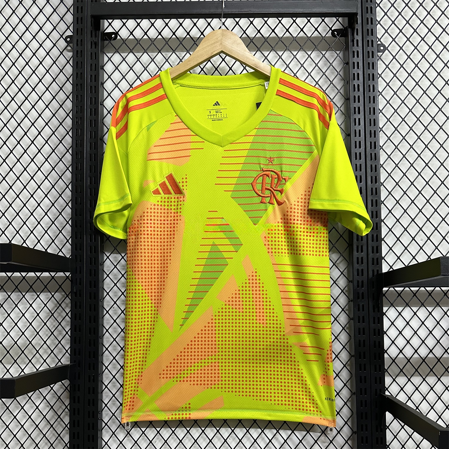 Flamengo 25-26 Yellow Green Goalkeeper Jersey - Fans Version - ReplicasJersey