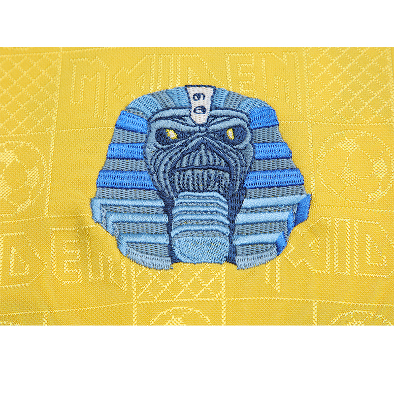 Retro Iron Maiden 2008 Yellow Jersey - ReplicasJersey