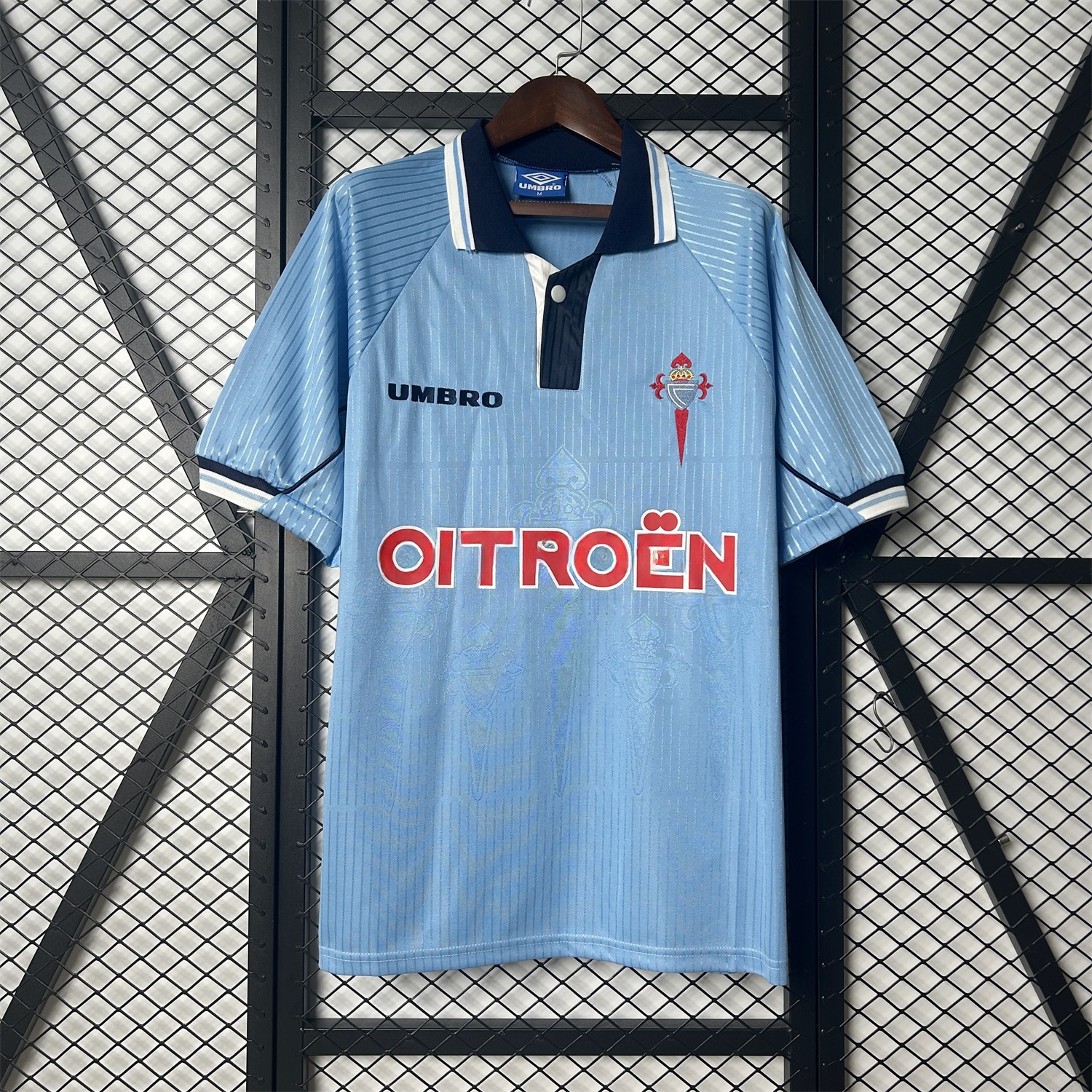 Retro Celta Vigo 1997-99 Home Jersey - ReplicasJersey