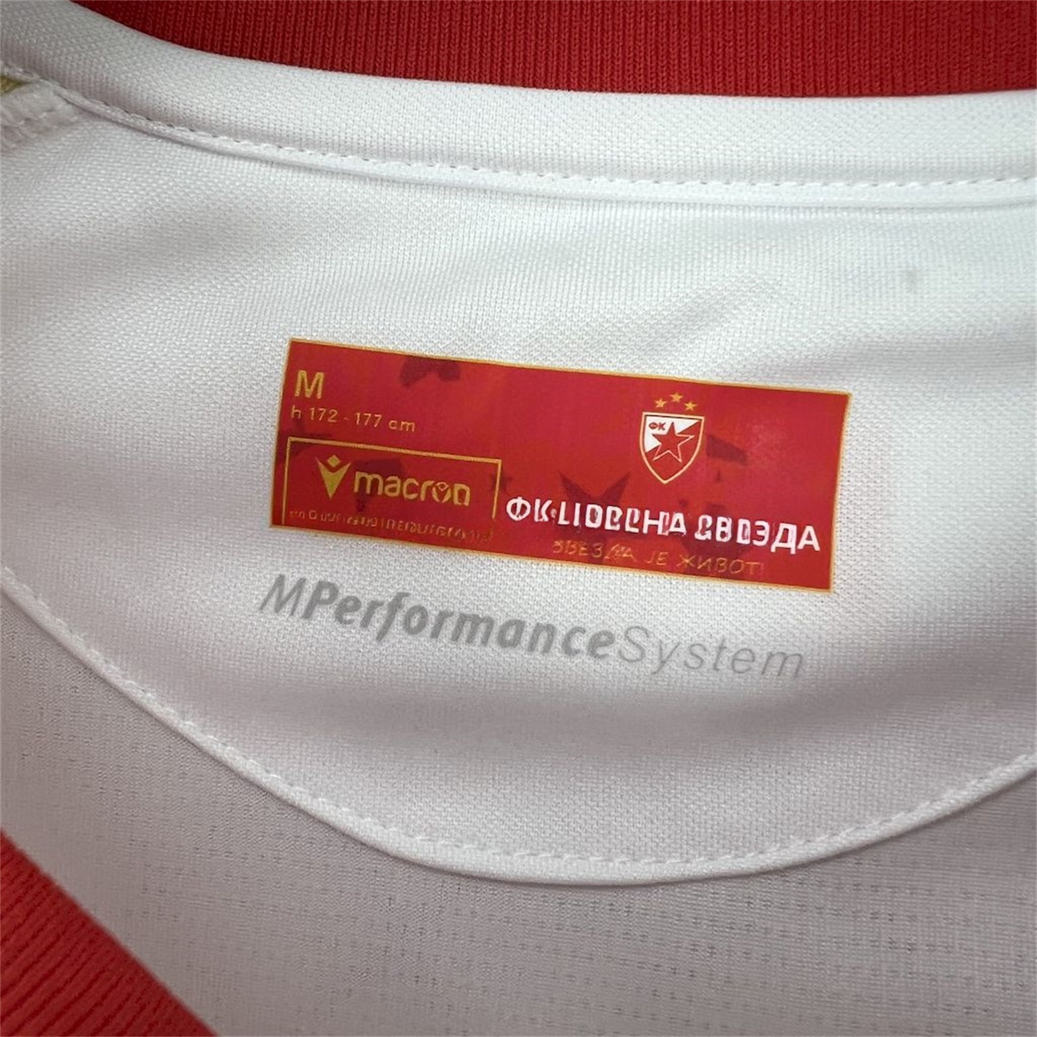 Red Star Belgrade 24-25 Home Jersey - Fans Version - ReplicasJersey