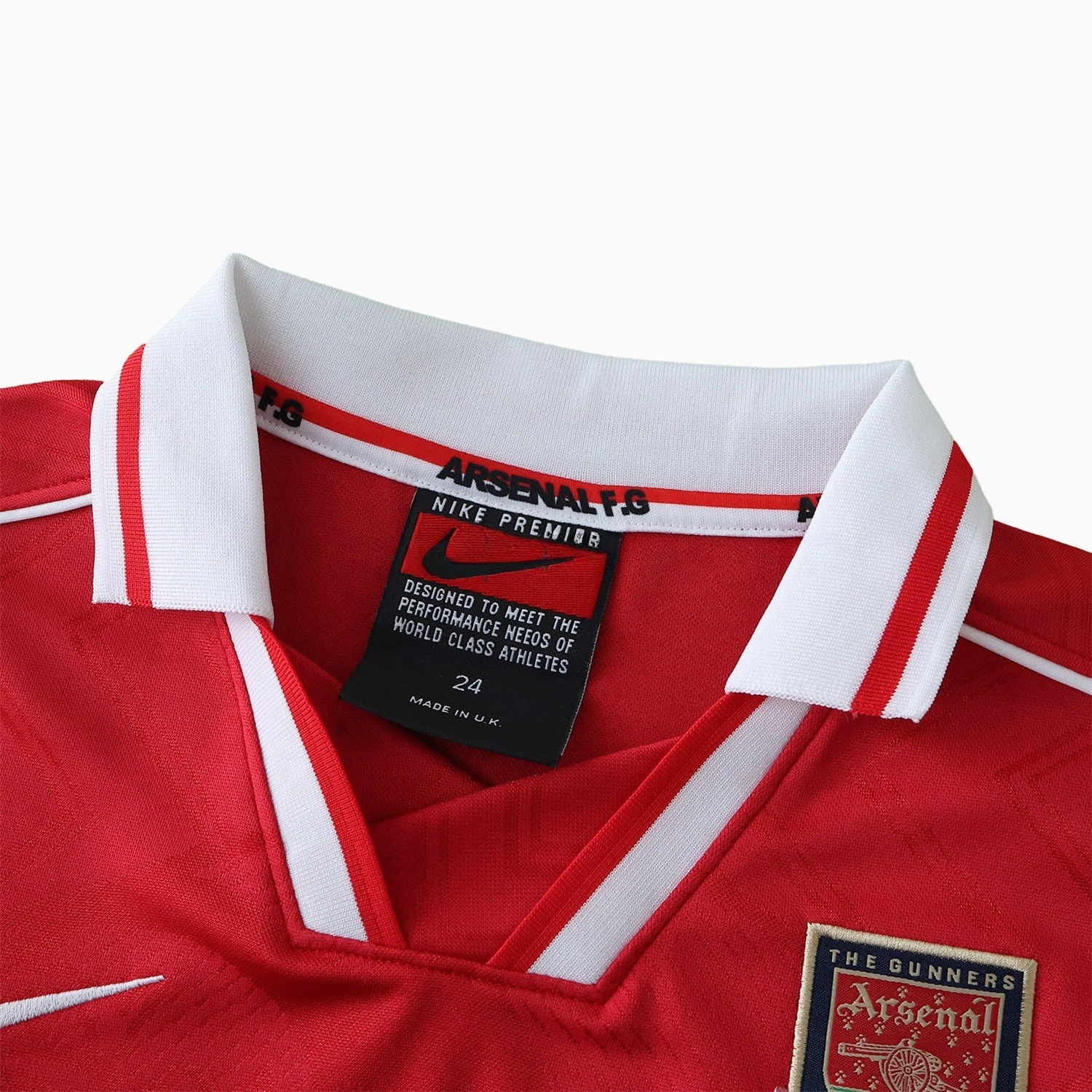 Retro Arsenal 1996-97 Home Kids Kit - ReplicasJersey