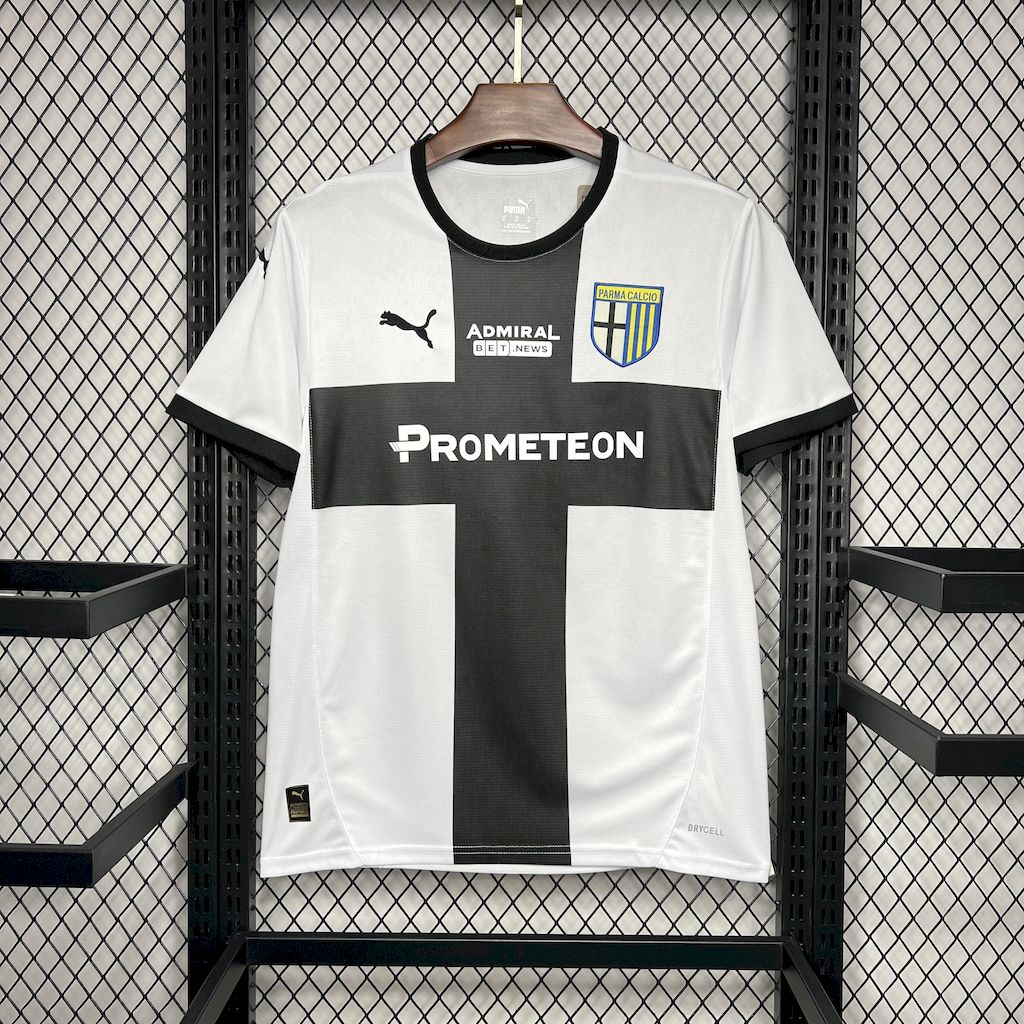 Parma 24-25 Home Stadium Jersey - Fans Version - ReplicasJersey