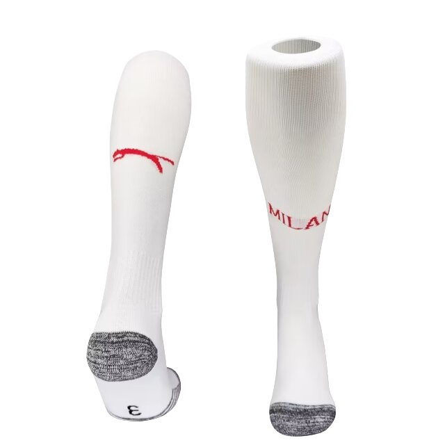 AC Milan 24-25 Home Socks - White - ReplicasJersey