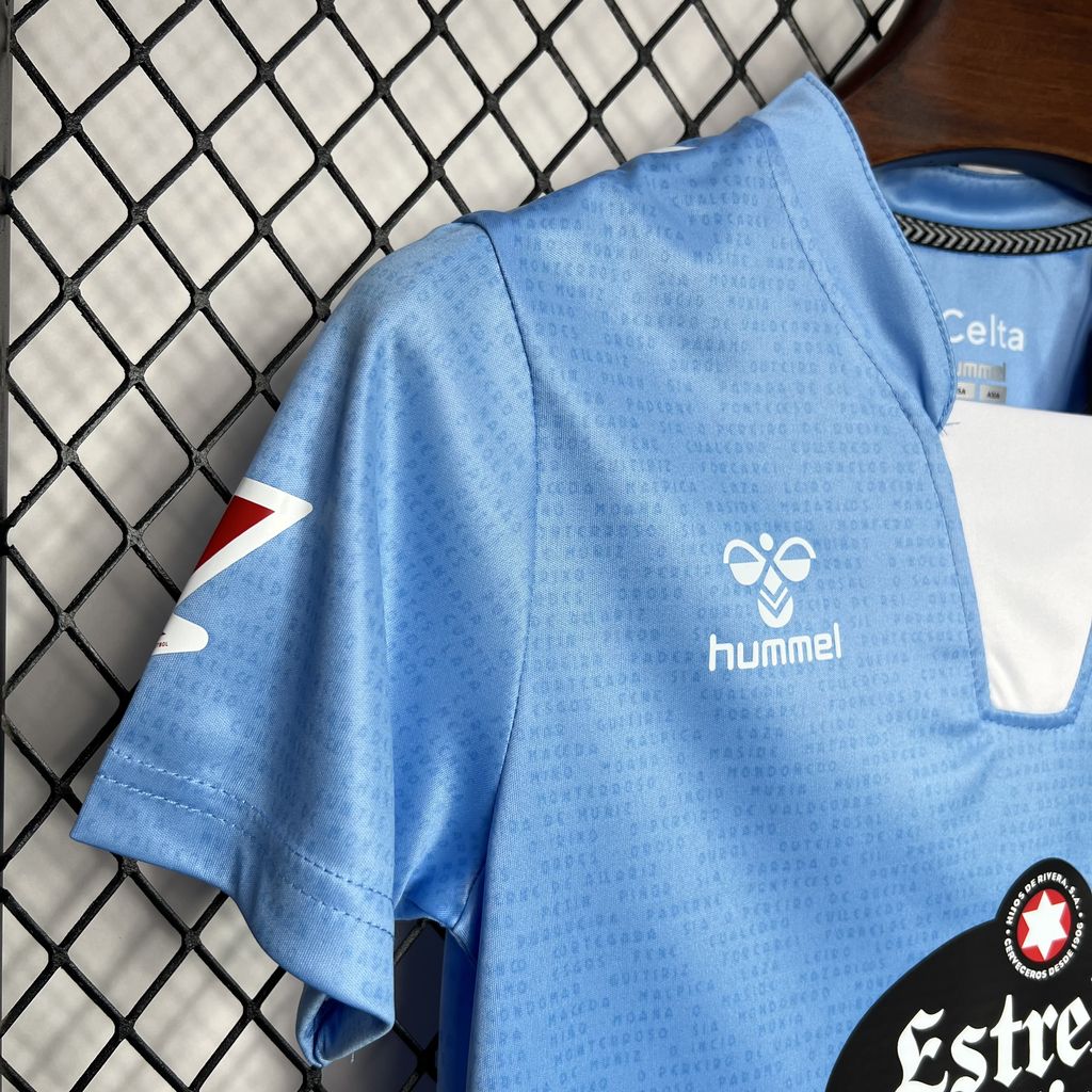 Celta Vigo 24-25 Home Stadium Kids Kit - ReplicasJersey