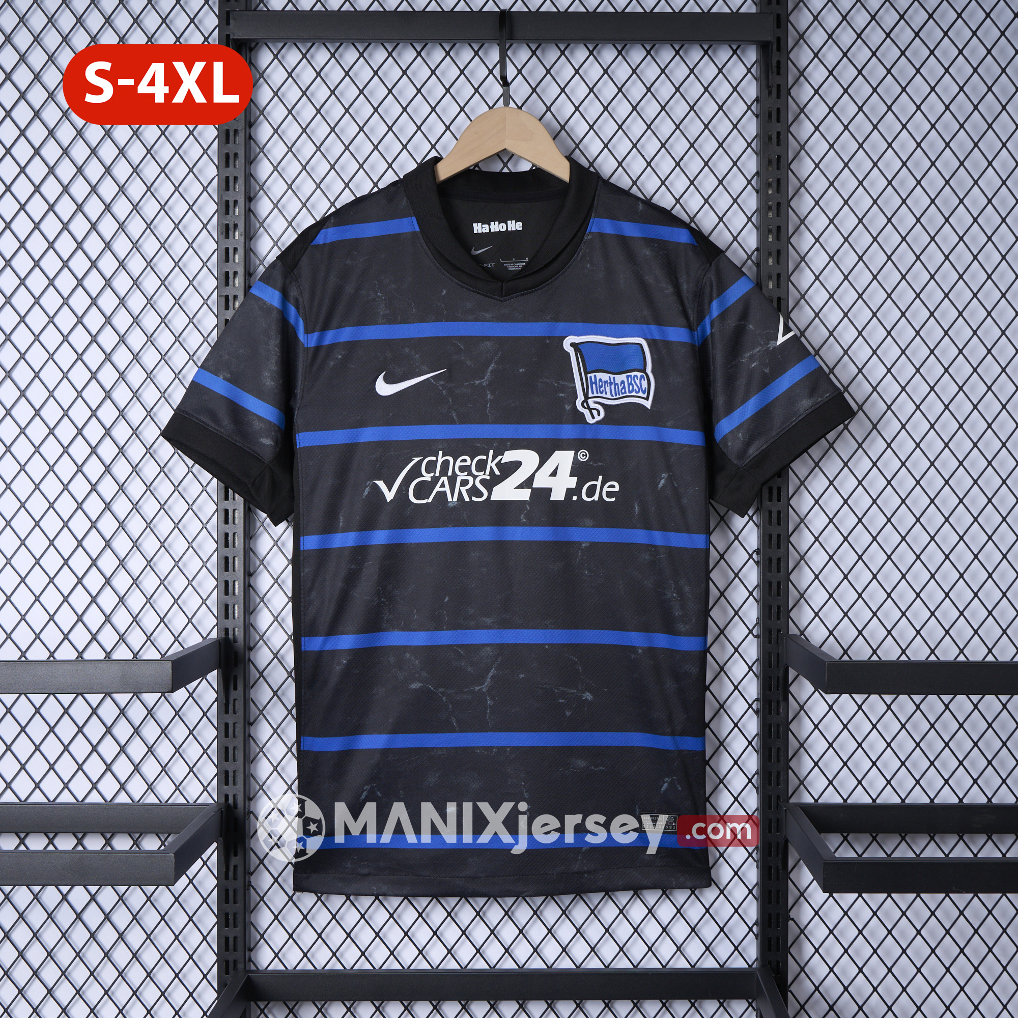 Hertha BSC 24-25 Away Jersey - Fans Version - ReplicasJersey
