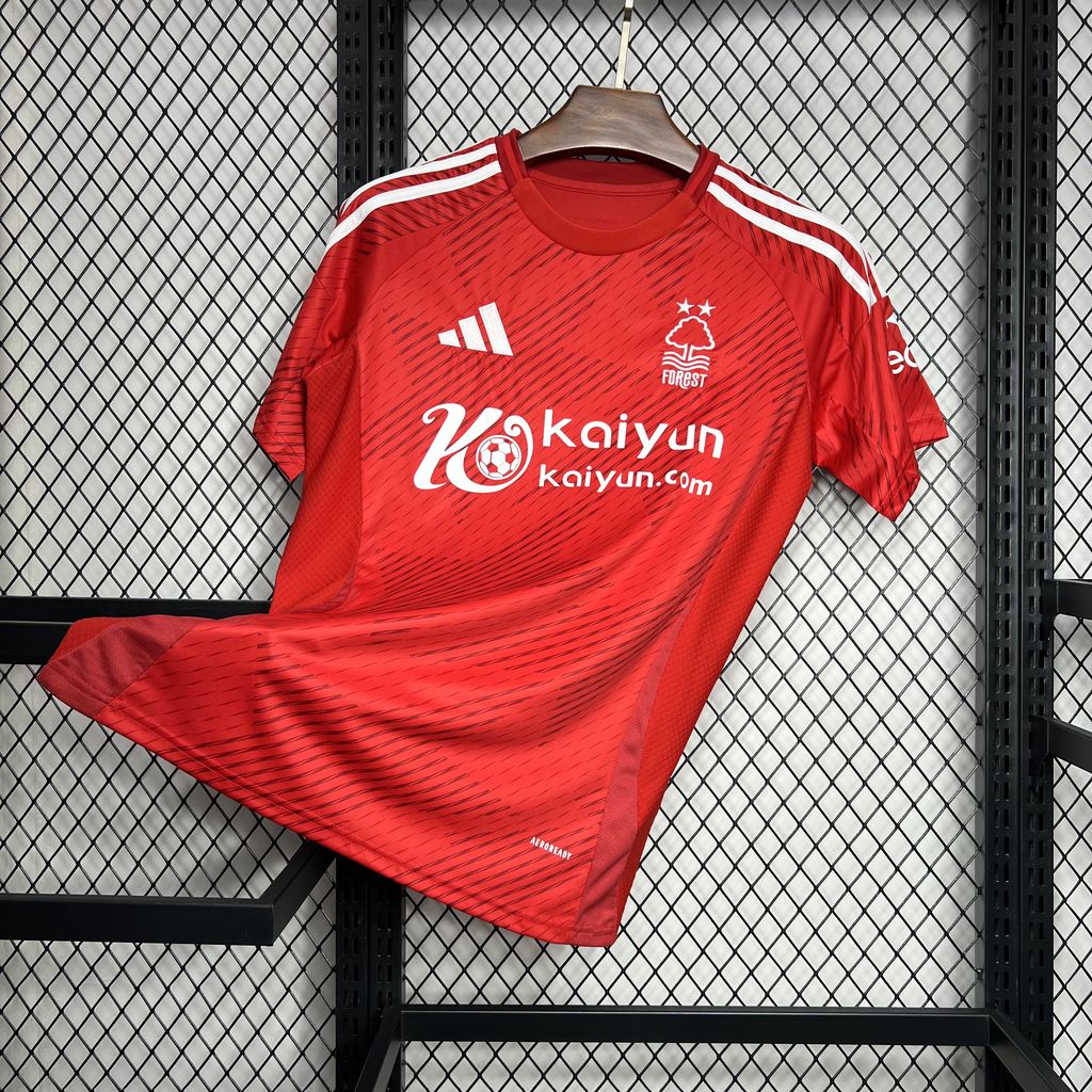 Nottingham Forest 24-25 Home Stadium Jersey - Fans Version - ReplicasJersey