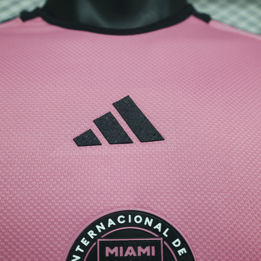 Inter Miami 2024 Home Stadium Jersey - Player Version - ReplicasJersey