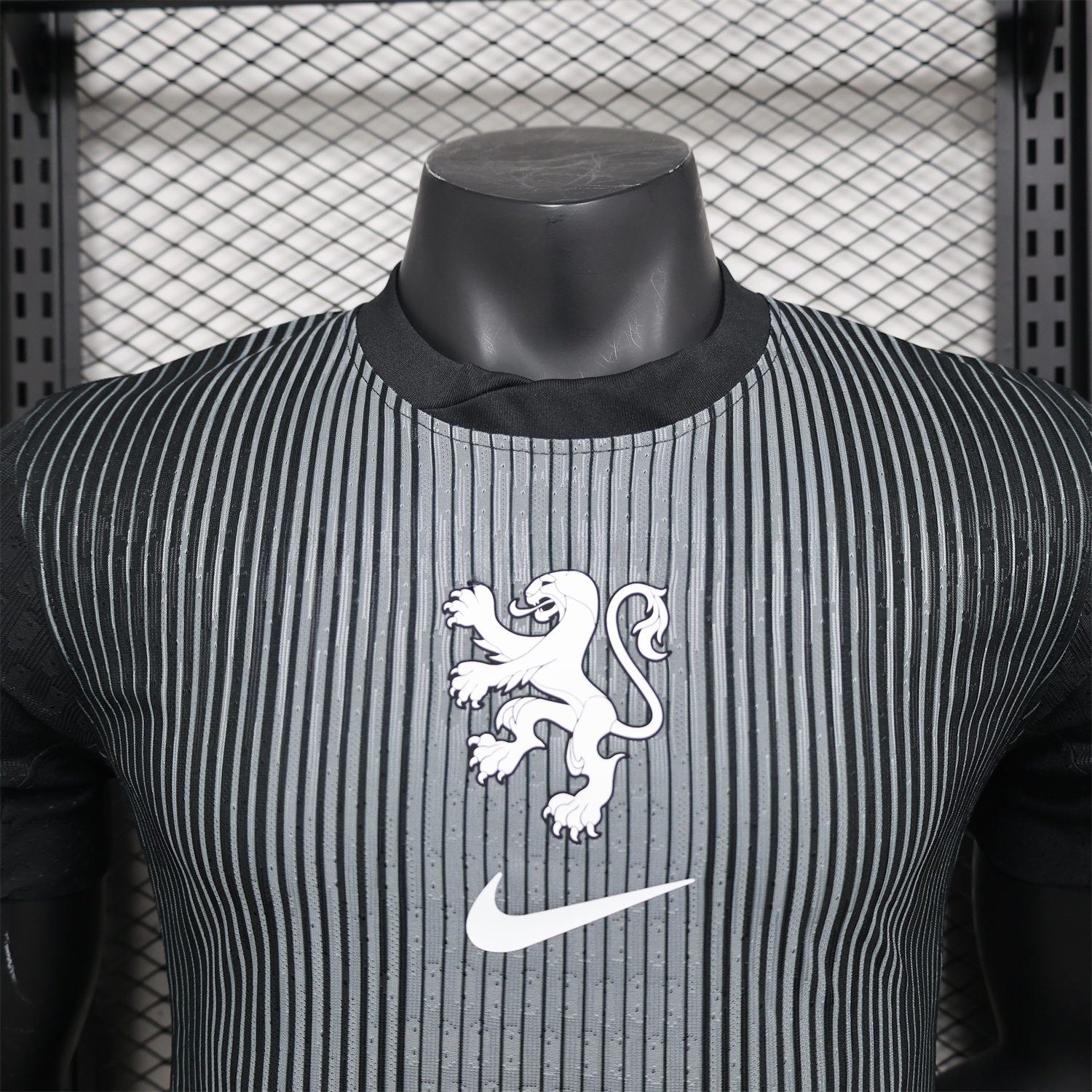 Netherlands 2025-26 Black Goalkeeper Jersey - Player Version - ReplicasJersey