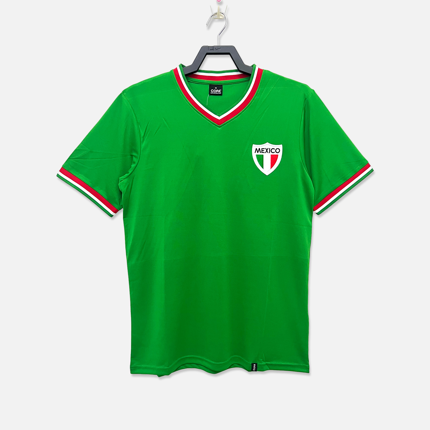 Retro Mexico 1970 Home Stadium Jersey - ReplicasJersey