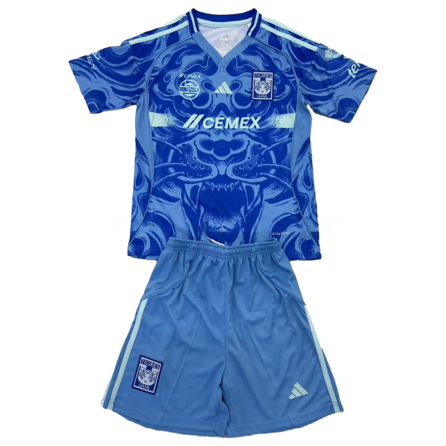 Tigres UANL 25-26 Away Men's Adult Jersey Set - Fans Version - ReplicasJersey