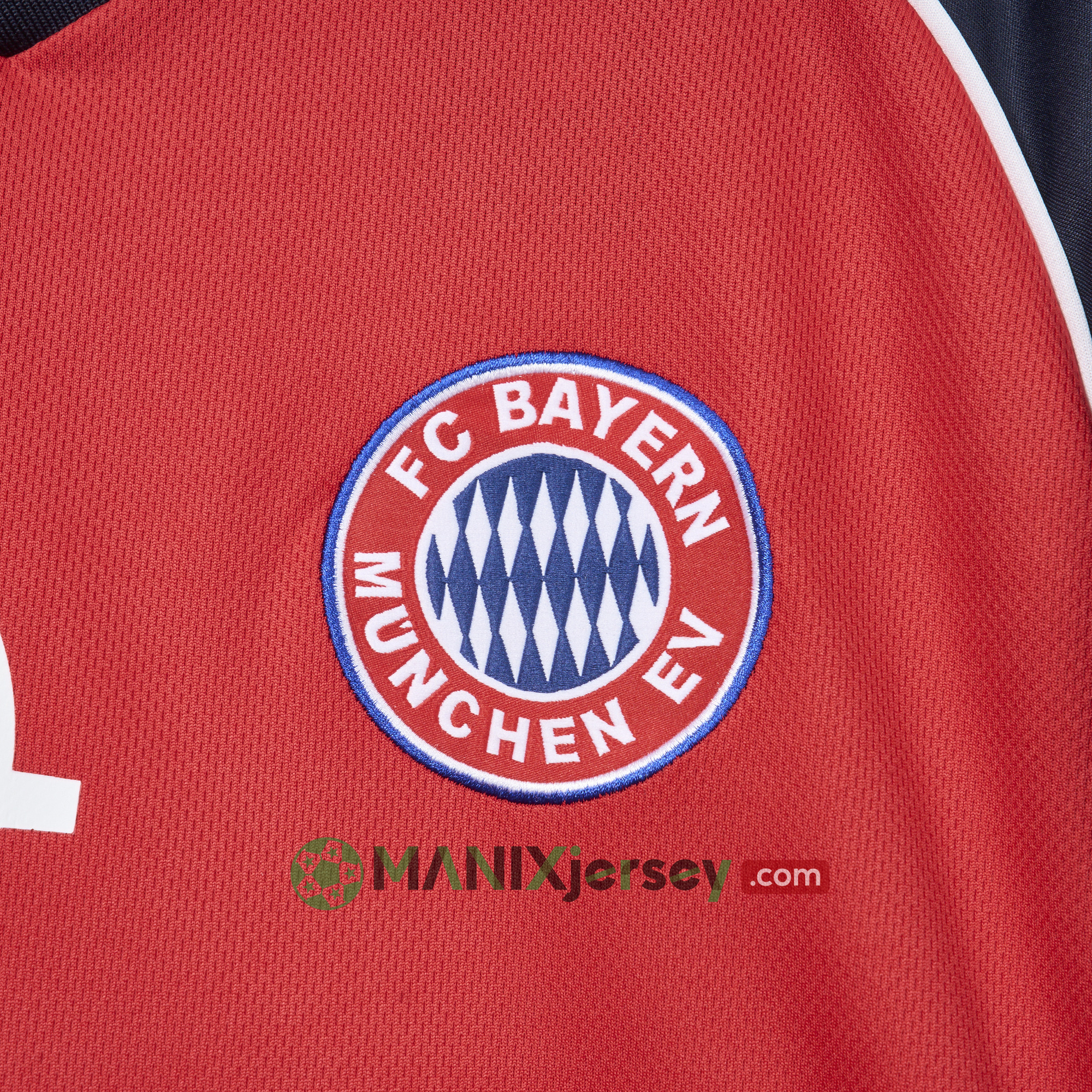 Retro Bayern Munich 2000-01 Home Long Sleeve Jersey - ReplicasJersey