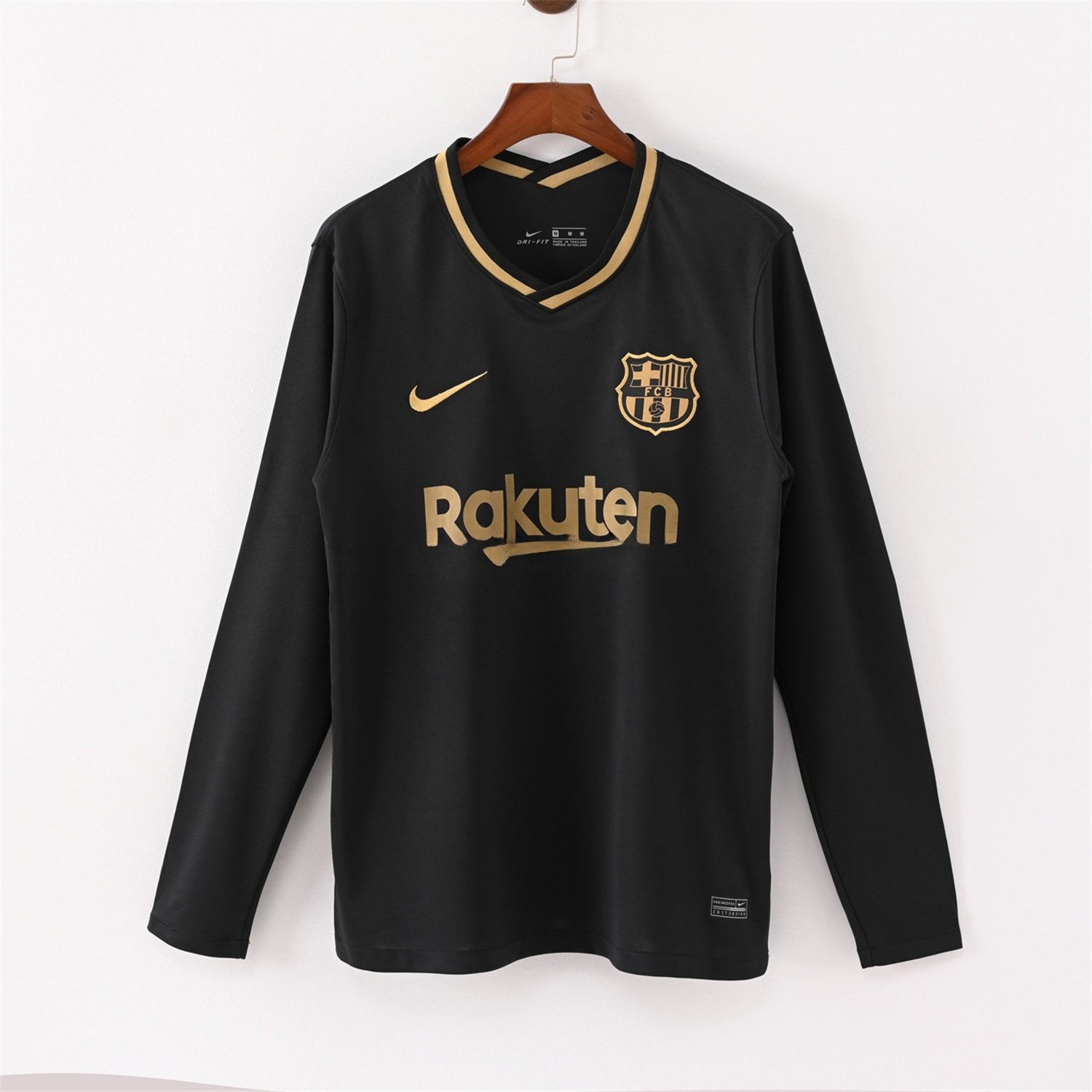 B.A.R.S.A Retro 20-21 Away Long Sleeves Jersey - ReplicasJersey