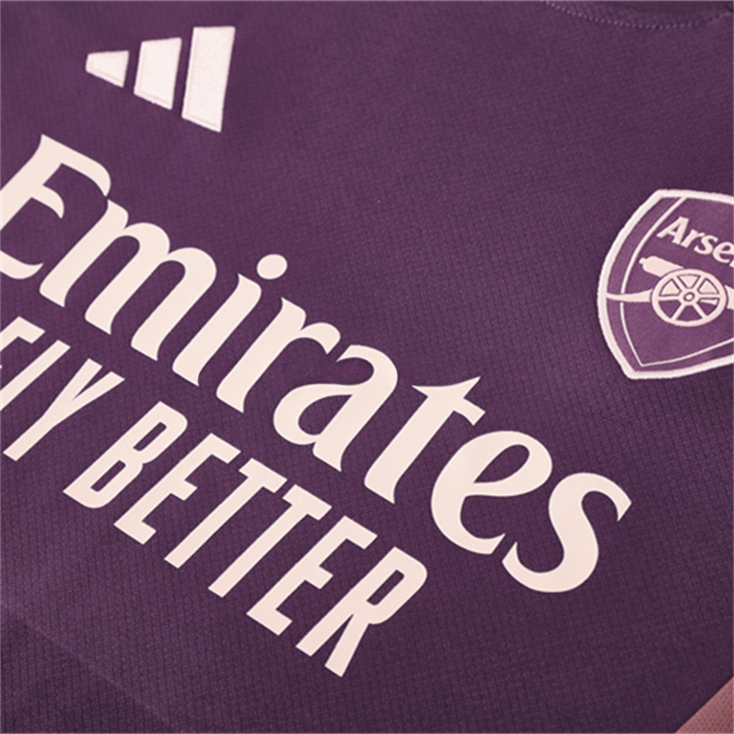 Arsenal 24-25 Short-Sleeve Training Set - Purple - ReplicasJersey