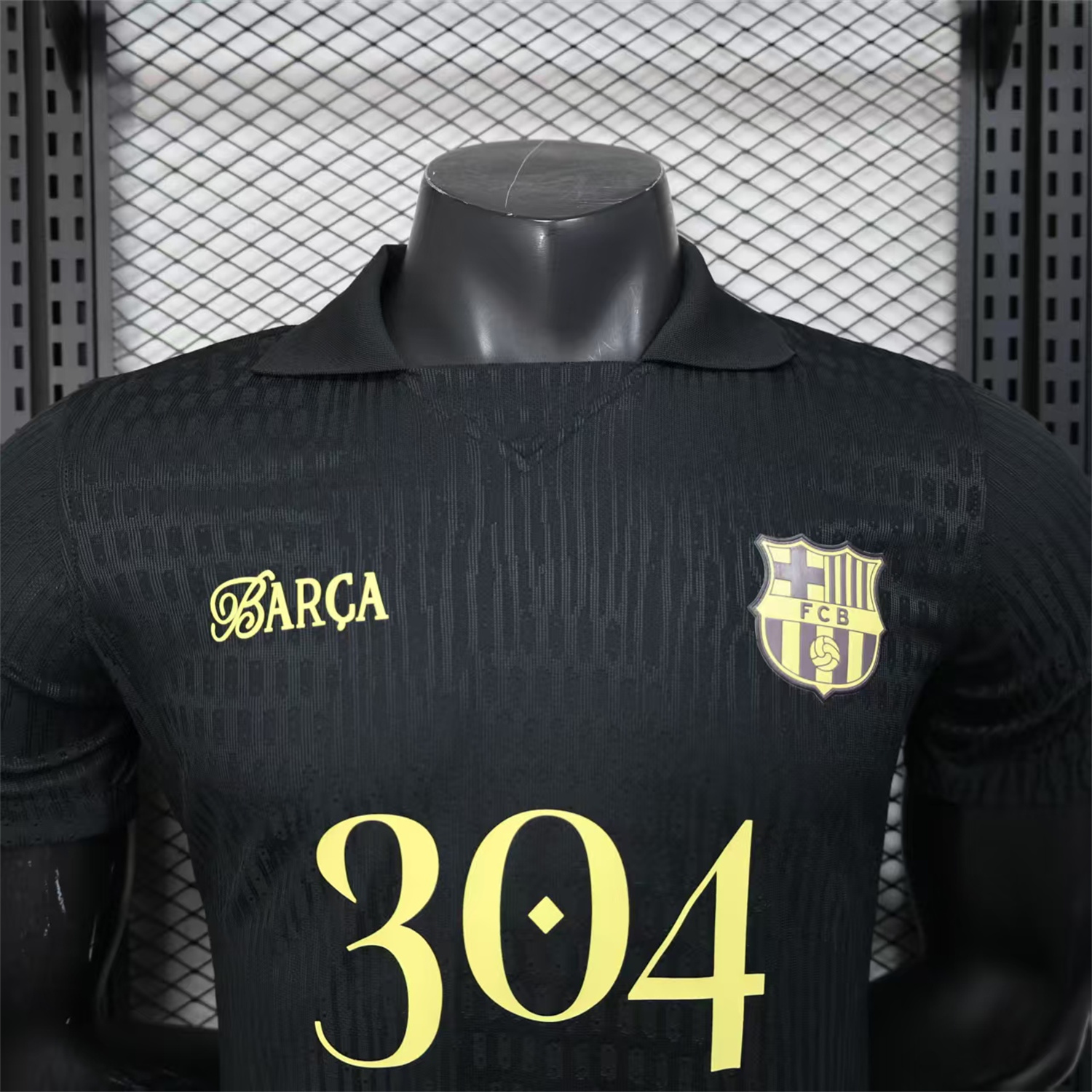 B.A.R.S.A 25-26 304 Black Special Jersey - Player Version - ReplicasJersey