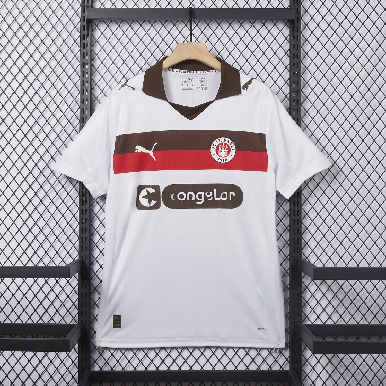 St. Pauli 25-26 Away White Jersey - Fans Version - ReplicasJersey