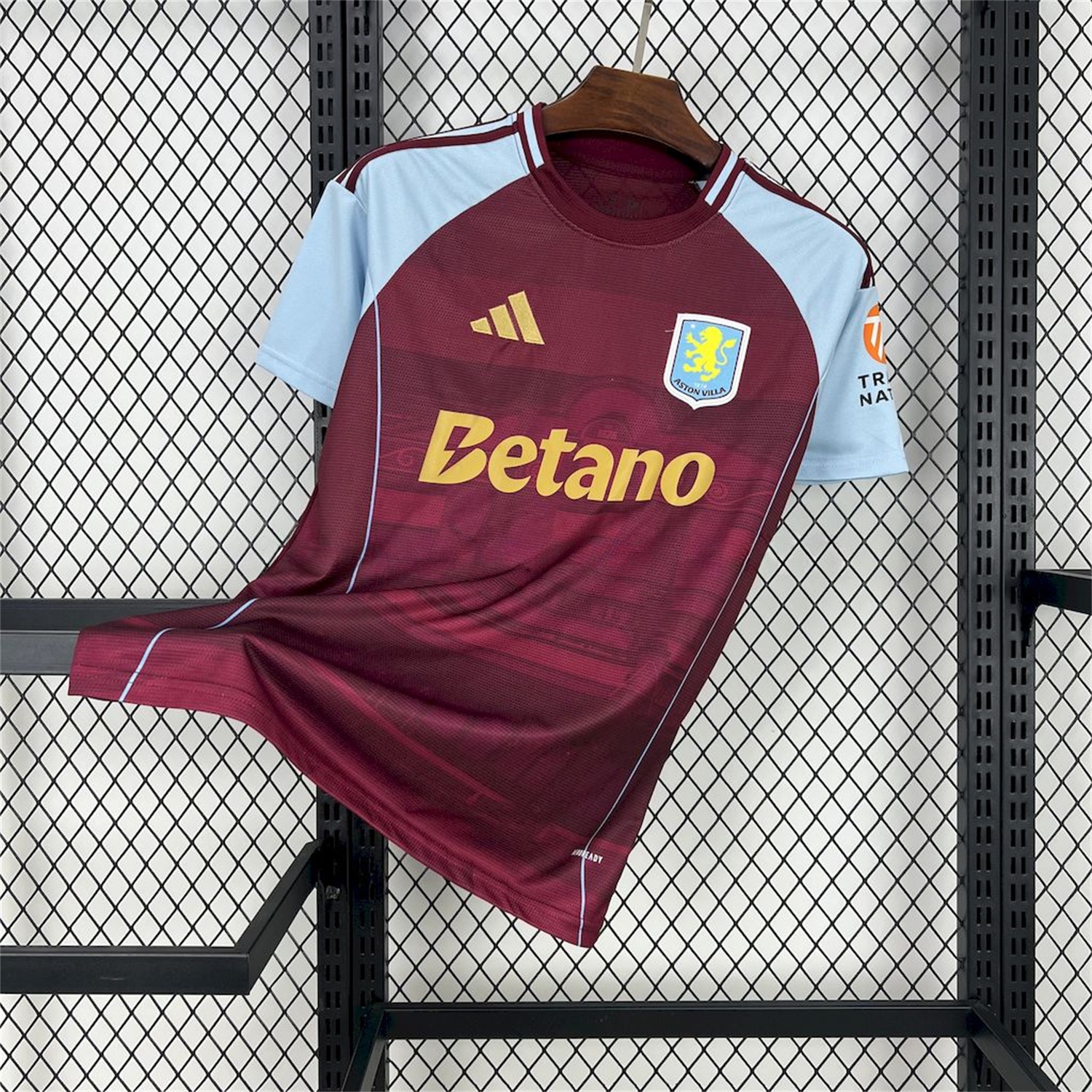Aston Villa 25-26 Home Jersey - Fans Version - ReplicasJersey