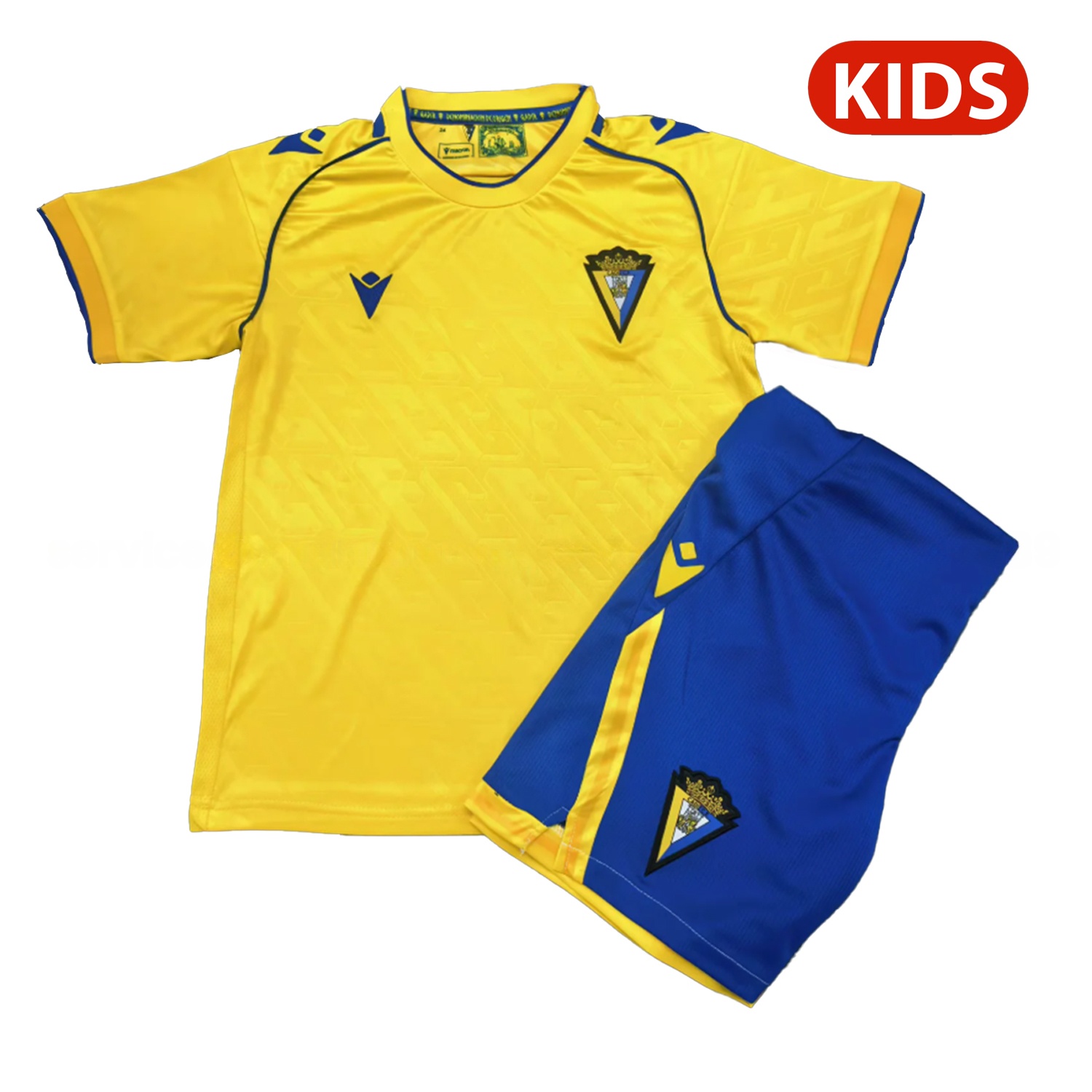 Cádiz Cadiz 25-26 Home Kids KIt - ReplicasJersey
