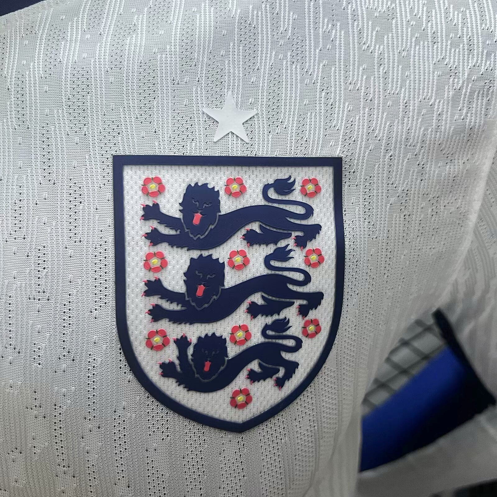 England 2024 Home Stadium Long Sleeve Jersey - Player Version - ReplicasJersey