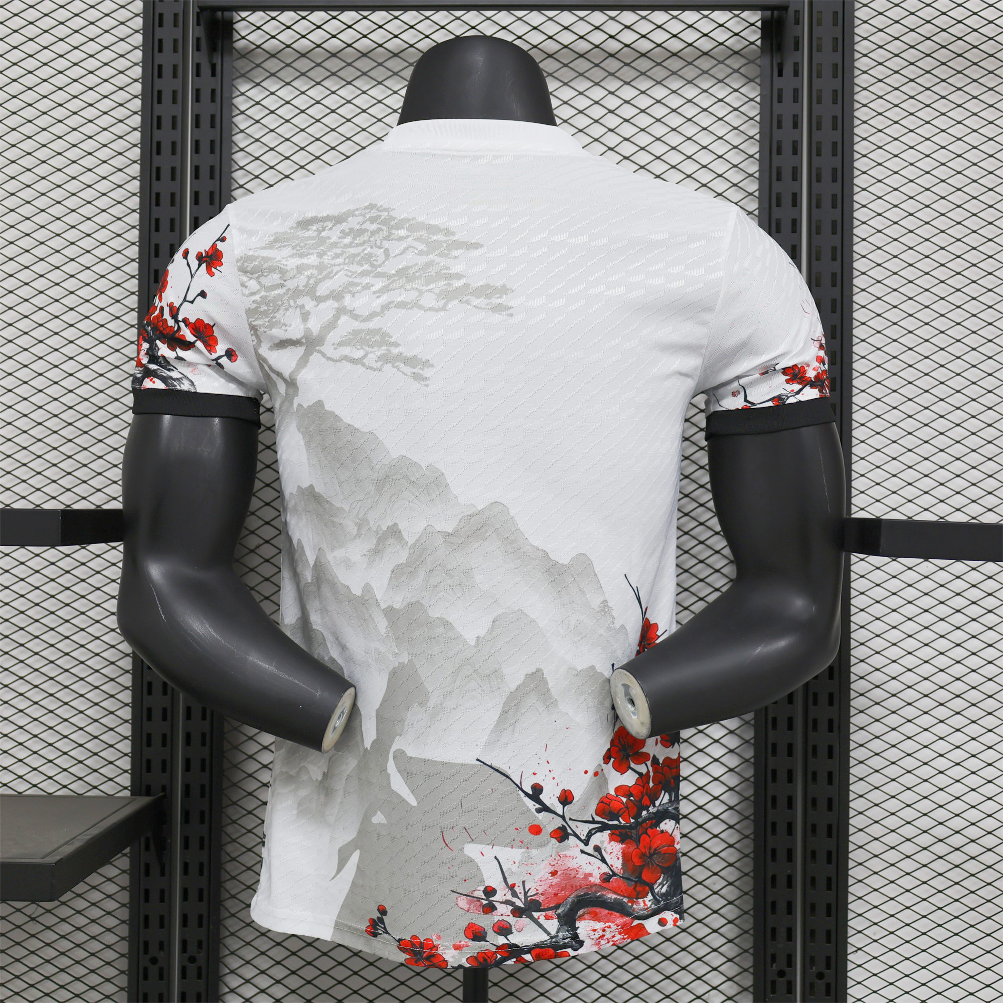 Japan 2024 White Dragon Special plum bossom Edition Jersey - Player Version - ReplicasJersey