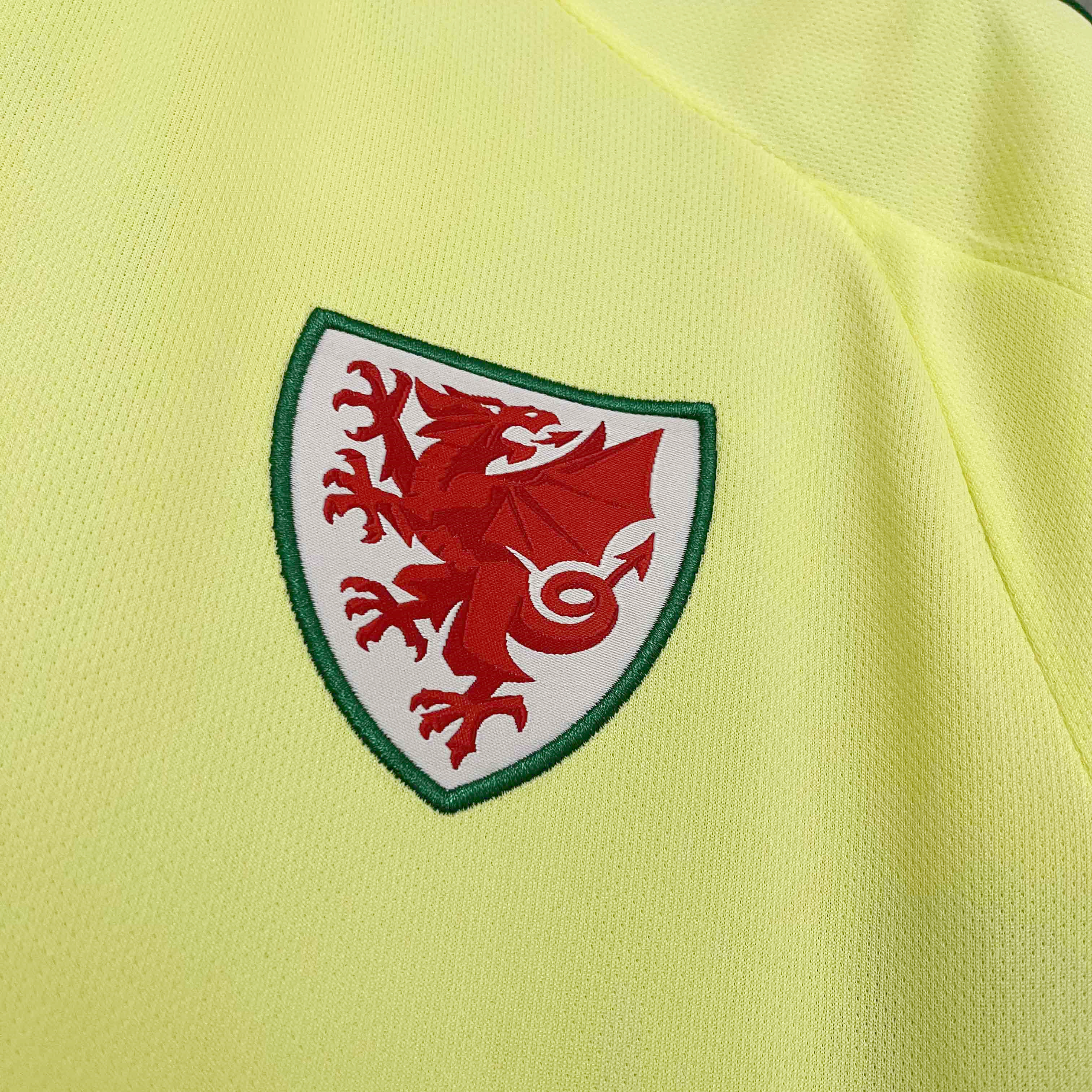 Wales 2024 Away Stadium Jersey - Fans Version - ReplicasJersey