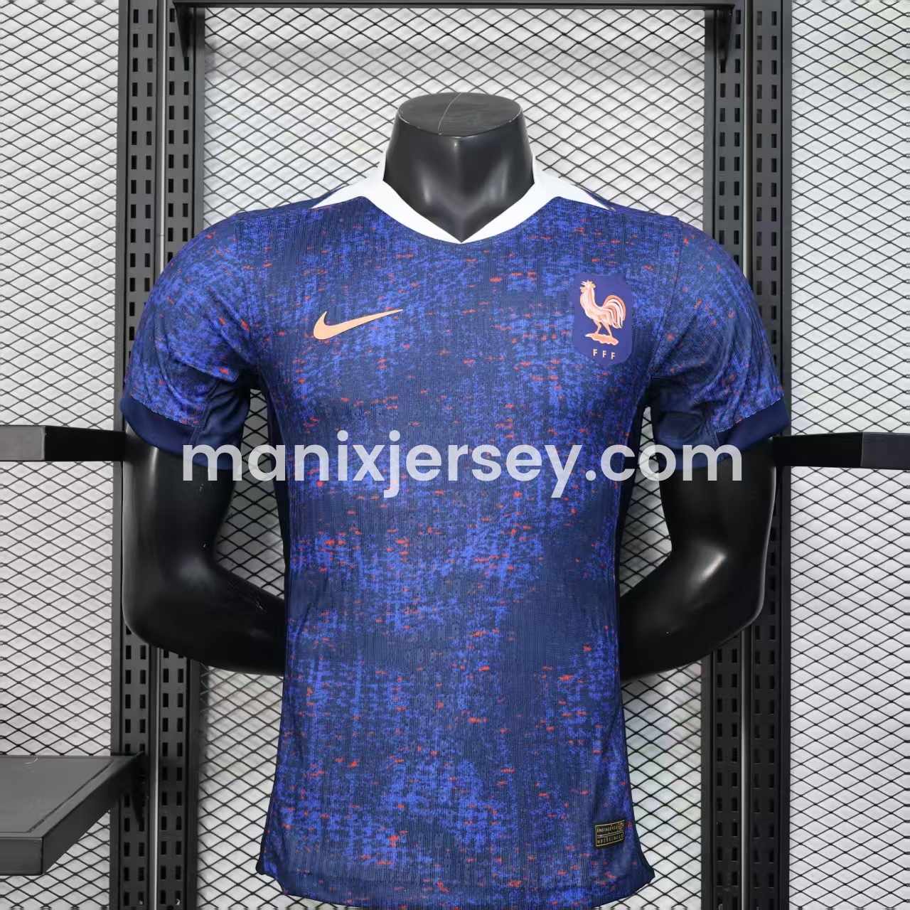 France 2025 Women's Team Home Jersey - Men's Player Version - ReplicasJersey
