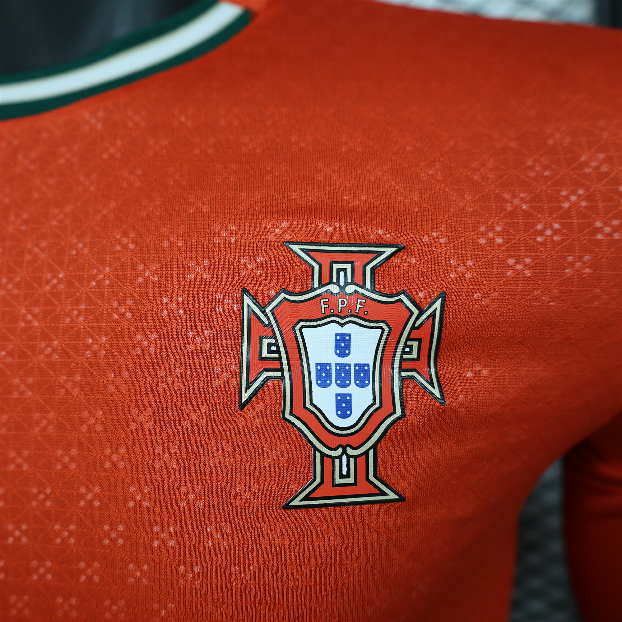Portugal 2025-26 Home Long Sleeve Jersey - Player Version - ReplicasJersey