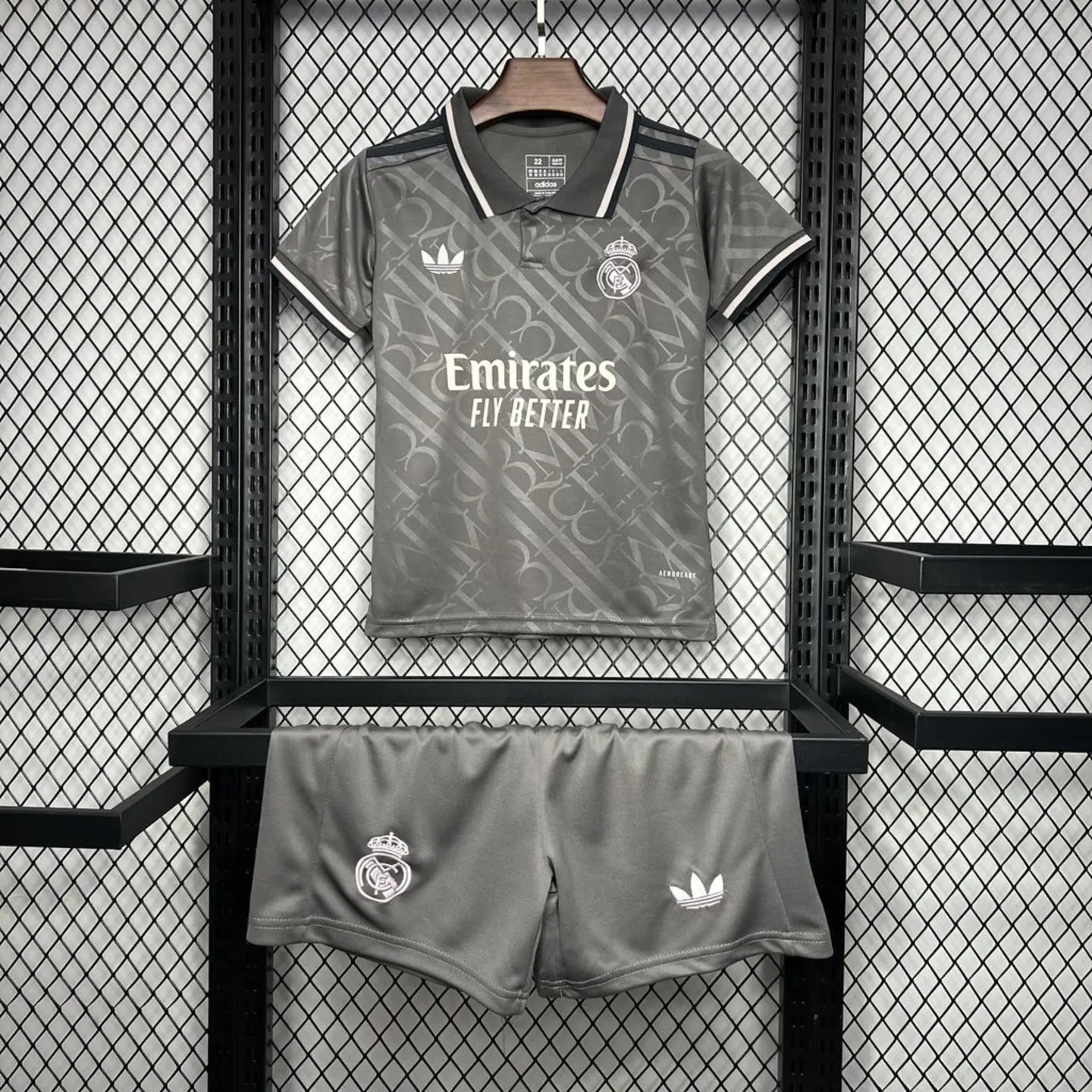 Real Madrid 24-25 Third Kids Kit - ReplicasJersey