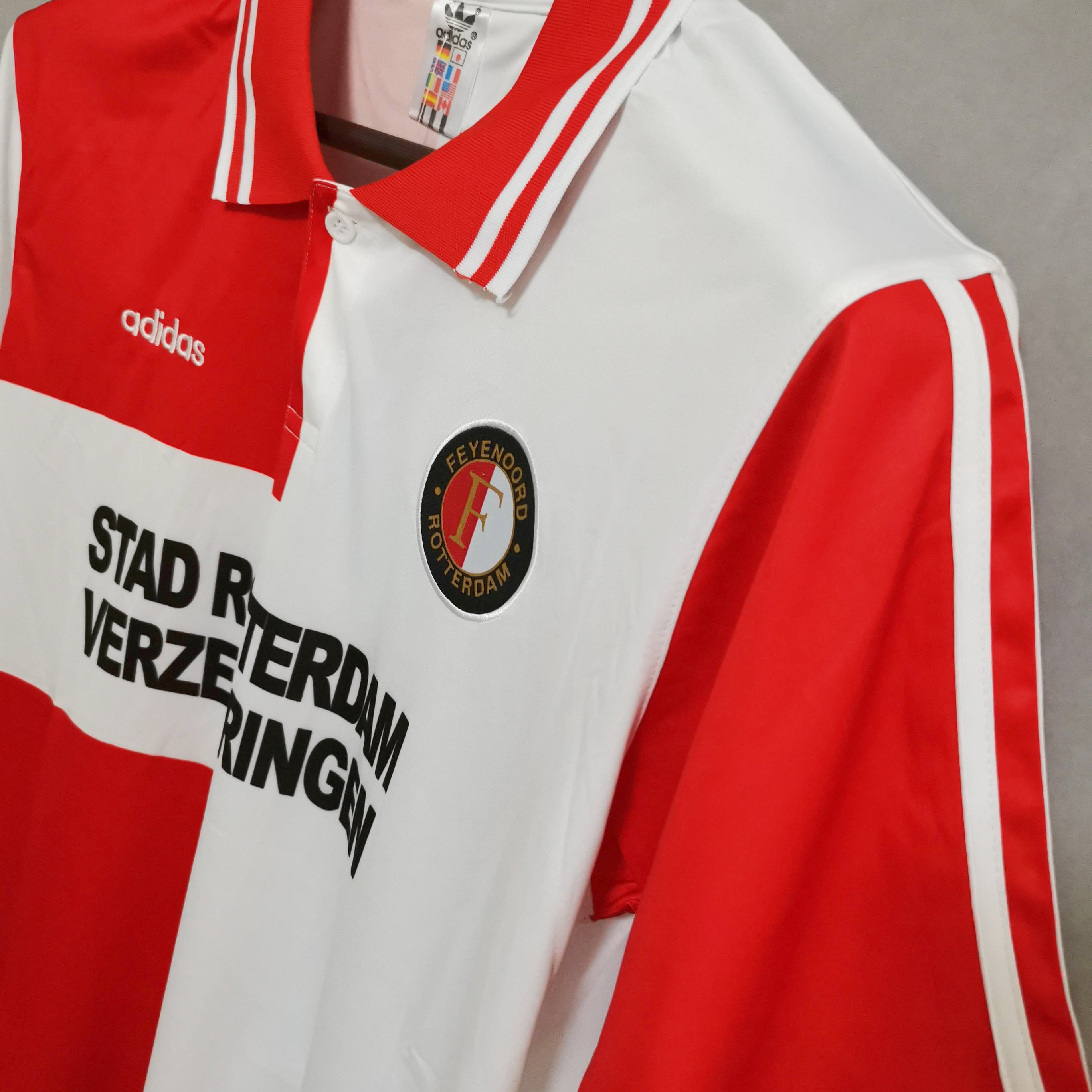 Retro Feyenoord 1994-96 Home Jersey - ReplicasJersey