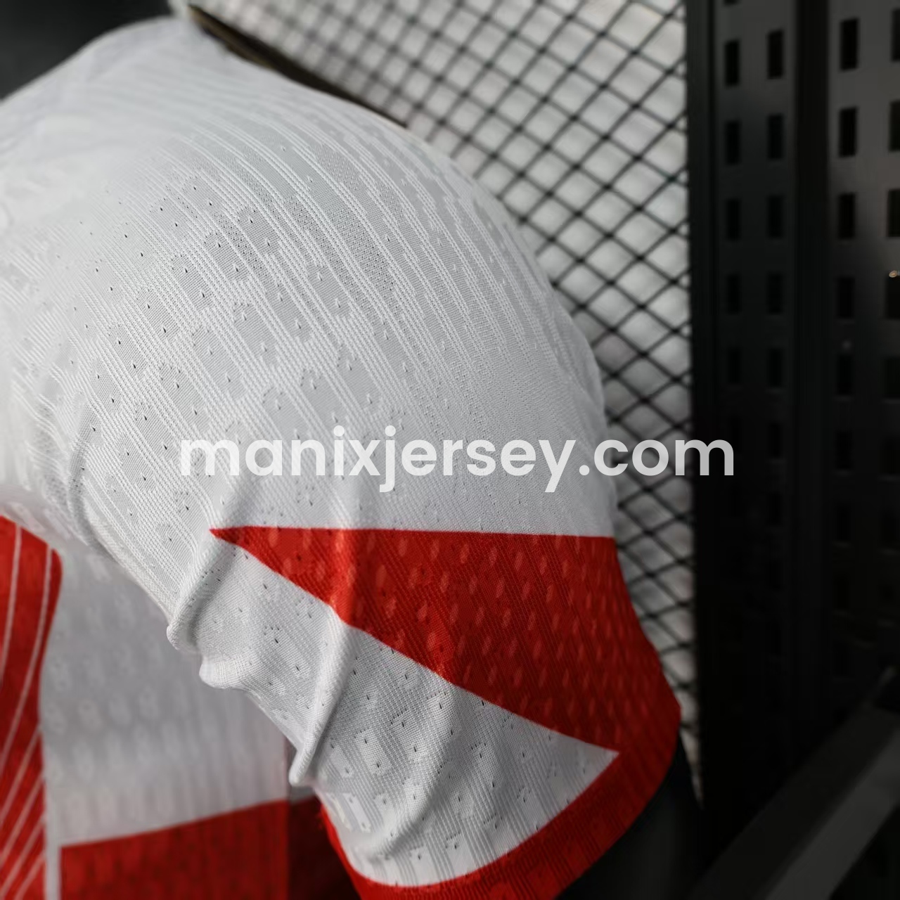 B.A.R.S.A 25-26 Red & White Big LOGO Special Jersey - Player Version - ReplicasJersey