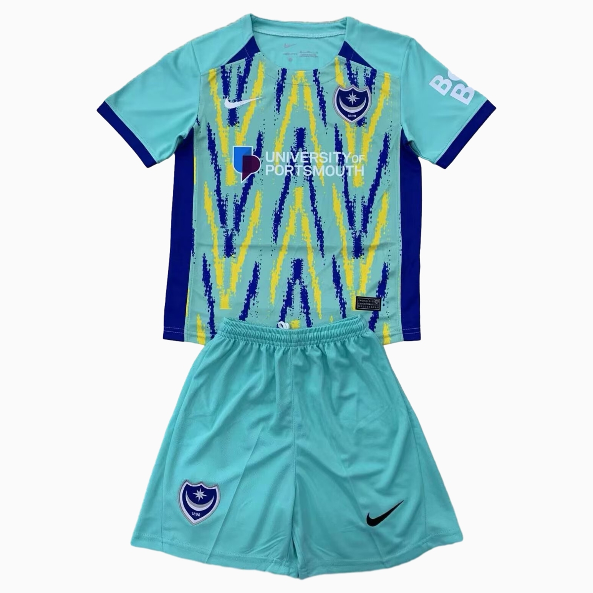 Portsmouth 24-25 Third Men's Adult Jersey Set - Fans Version - ReplicasJersey
