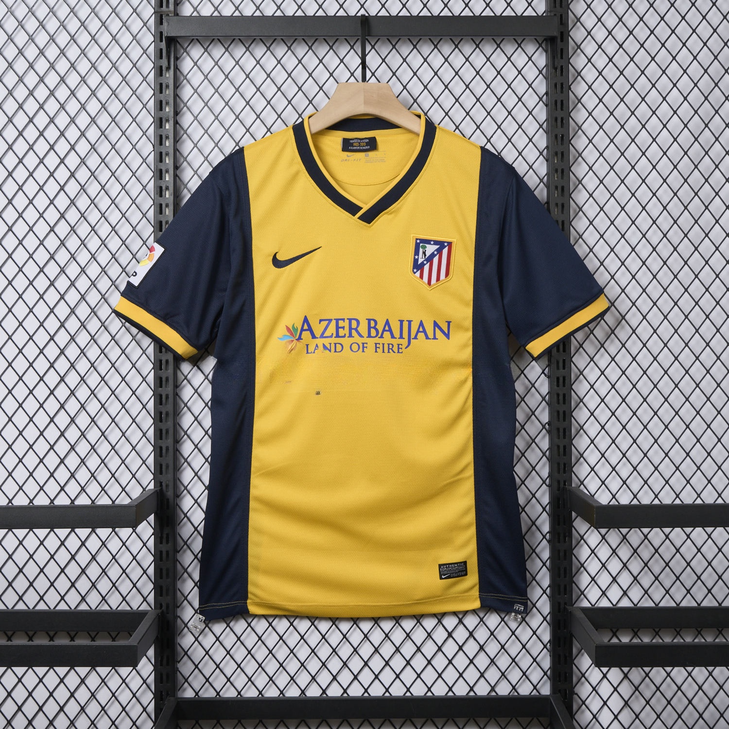 Retro Atletico Madrid 2013-14 Away Jersey - ReplicasJersey