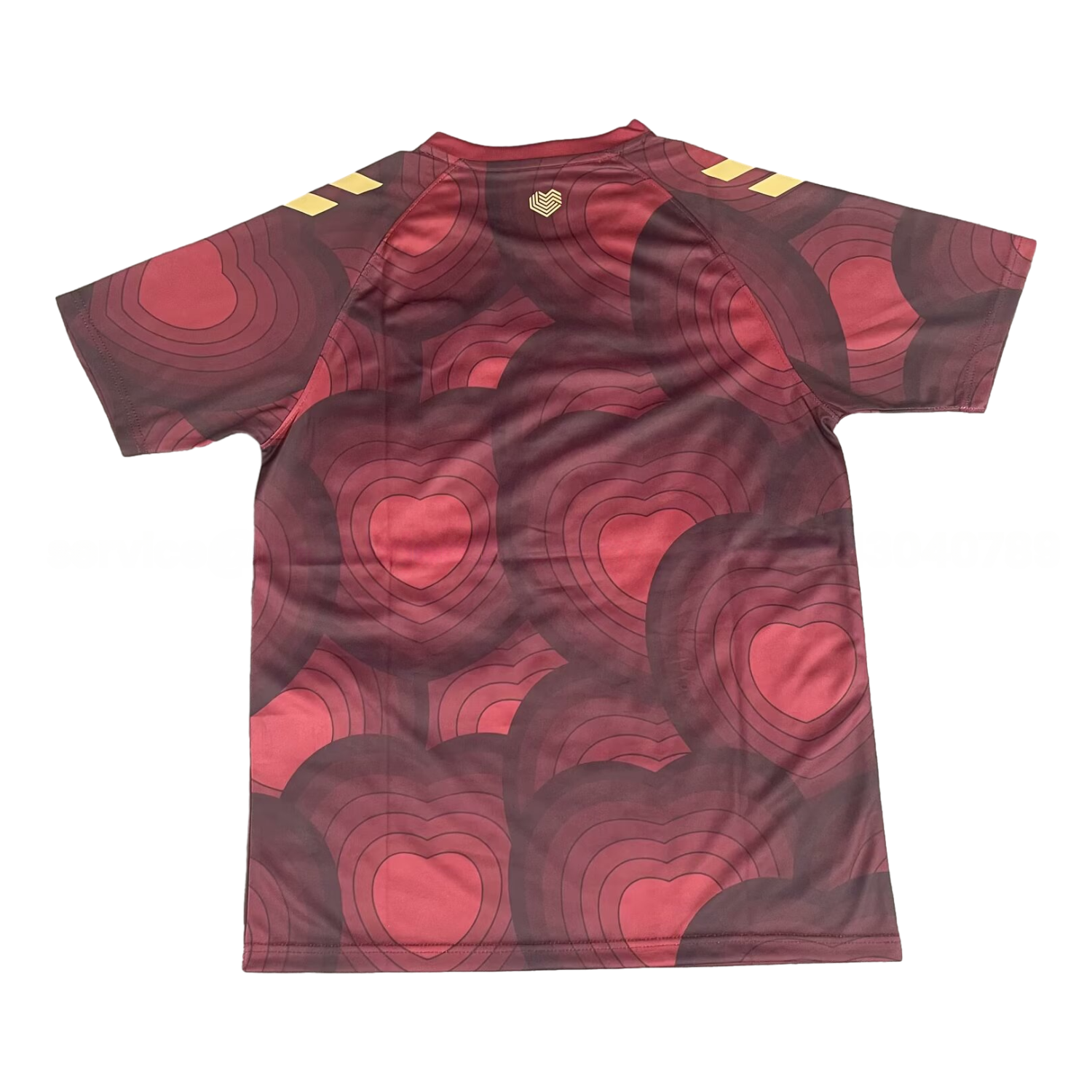 Hearts Heart of Midlothian 25-26 Red Pre-Match Training Jersey - Fans Version - ReplicasJersey