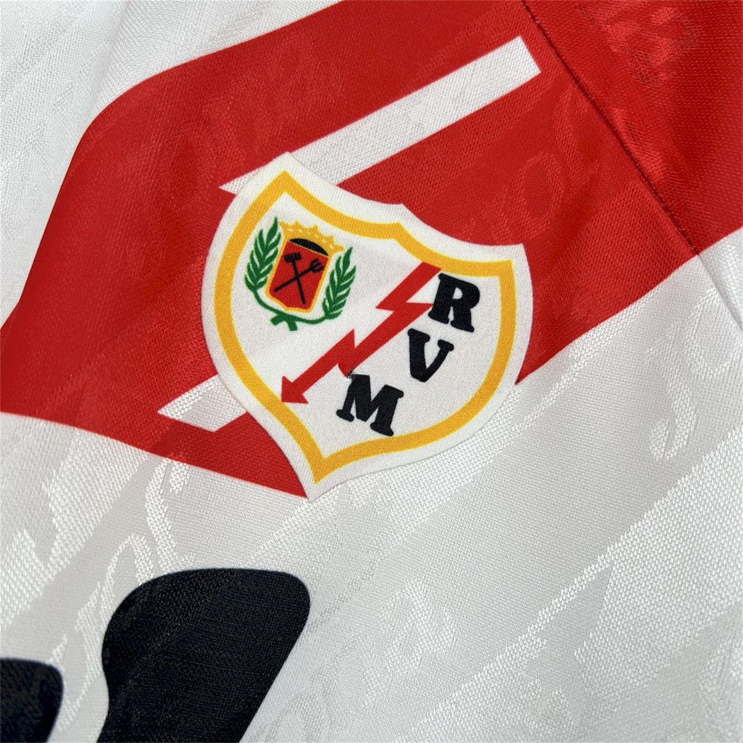 Retro Rayo Vallecano 1994-95 Home Jersey - ReplicasJersey