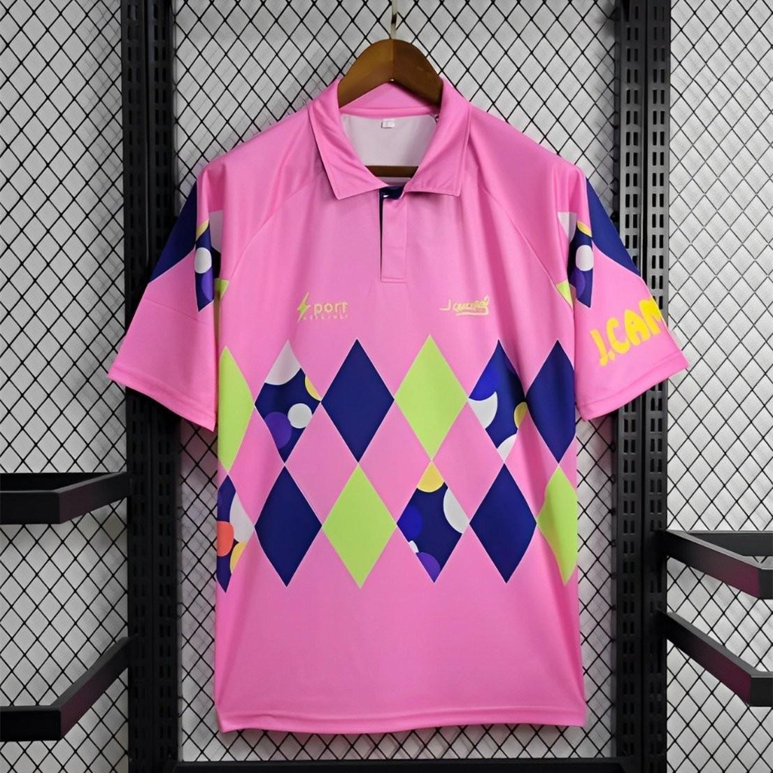 Retro Mexico 1992-93 Goalkeeper Pink Jersey - ReplicasJersey