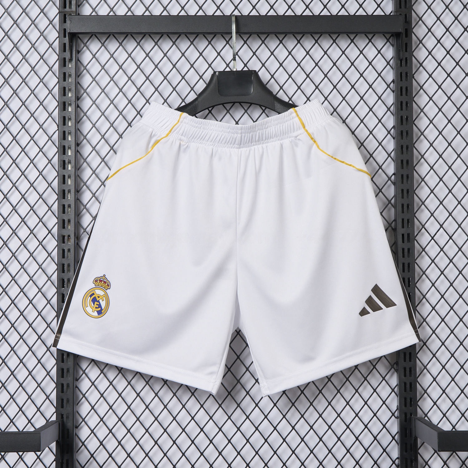 Real Madrid 25-26 Home White Shorts - Player Version - ReplicasJersey