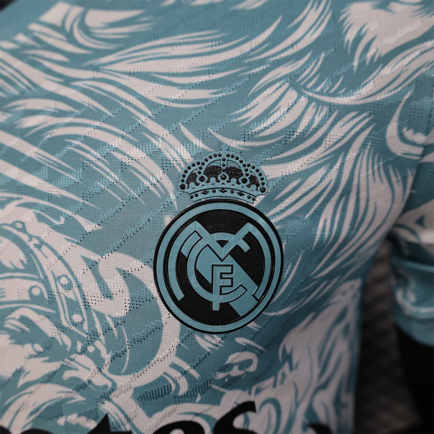 Real Madrid 25-26 Blue Viking Roar Special Edition Jersey - Player Version - ReplicasJersey