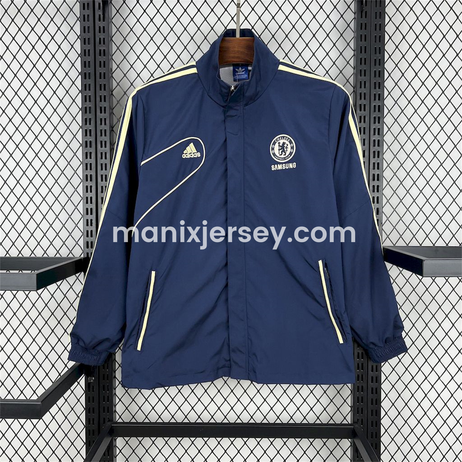 Retro C.H.E.L.S.E.A 2012-13 Player Windbreaker - Blue - ReplicasJersey