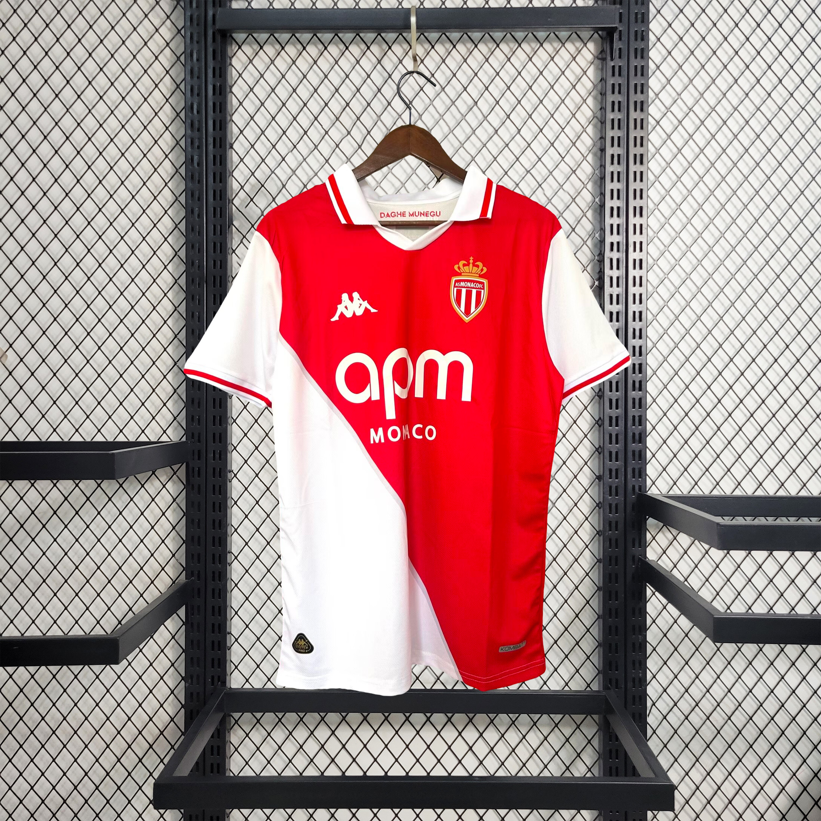 AS Monaco 24-25 Home Jersey - Fans Version - ReplicasJersey