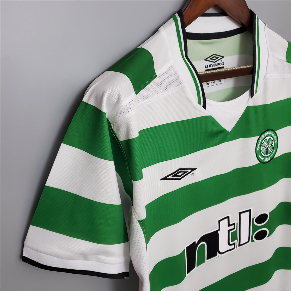 Retro Celtic 01-03 Home Stadium Jersey - ReplicasJersey