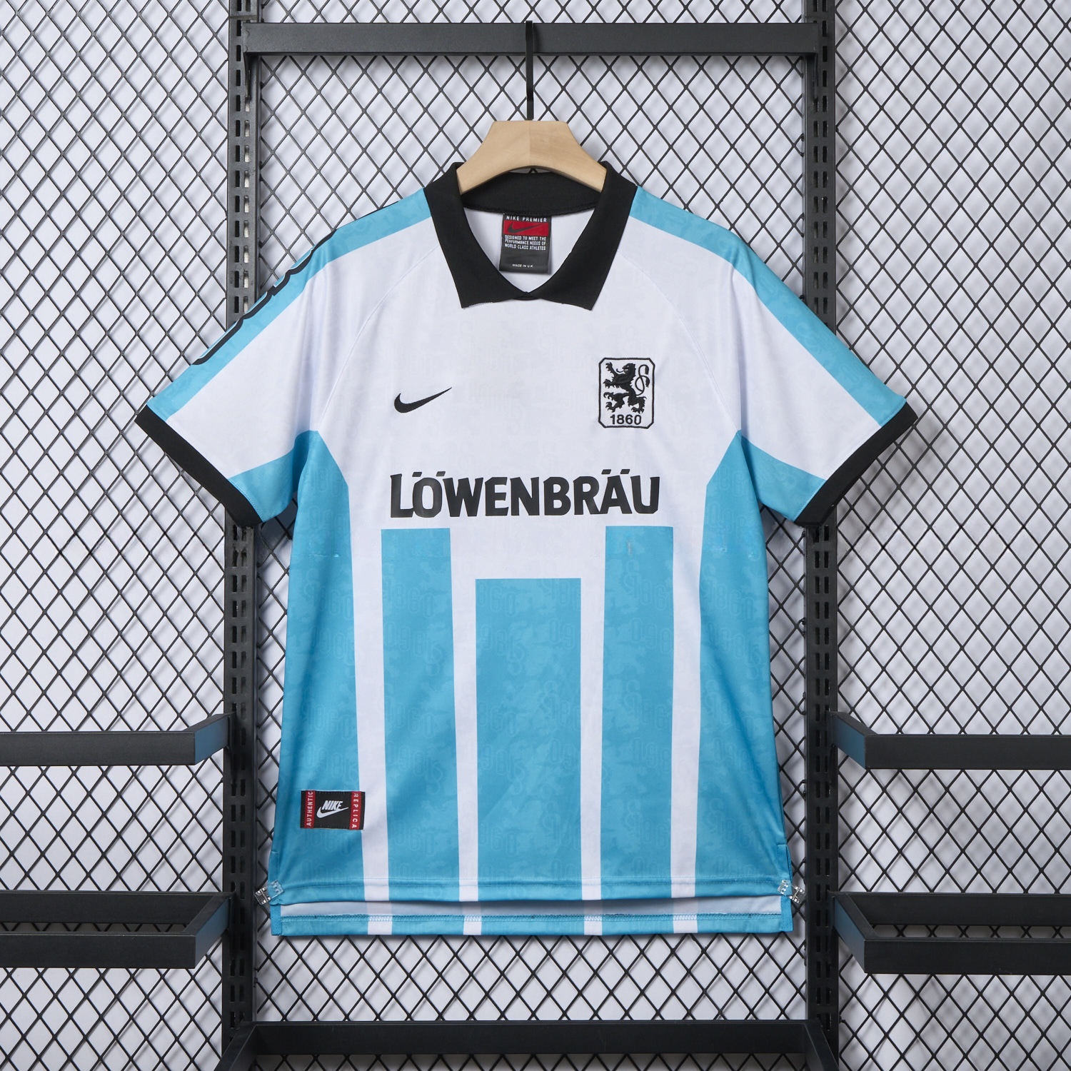 Retro TSV 1860 München Munich 1996 Home Jersey - ReplicasJersey