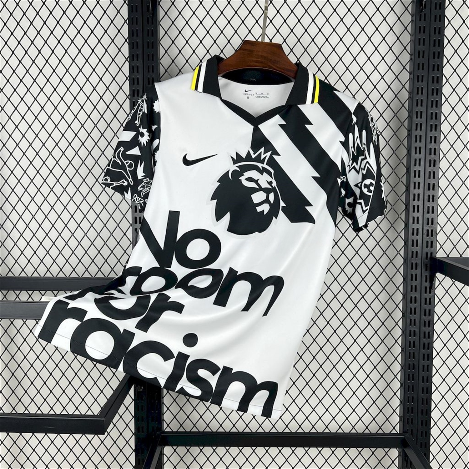 Premier League 25-26 Anti-Racism Jersey - Fans Version - ReplicasJersey