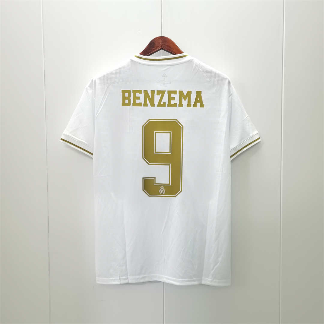 Retro Real Madrid 19-20 Home Stadium Jersey - ReplicasJersey