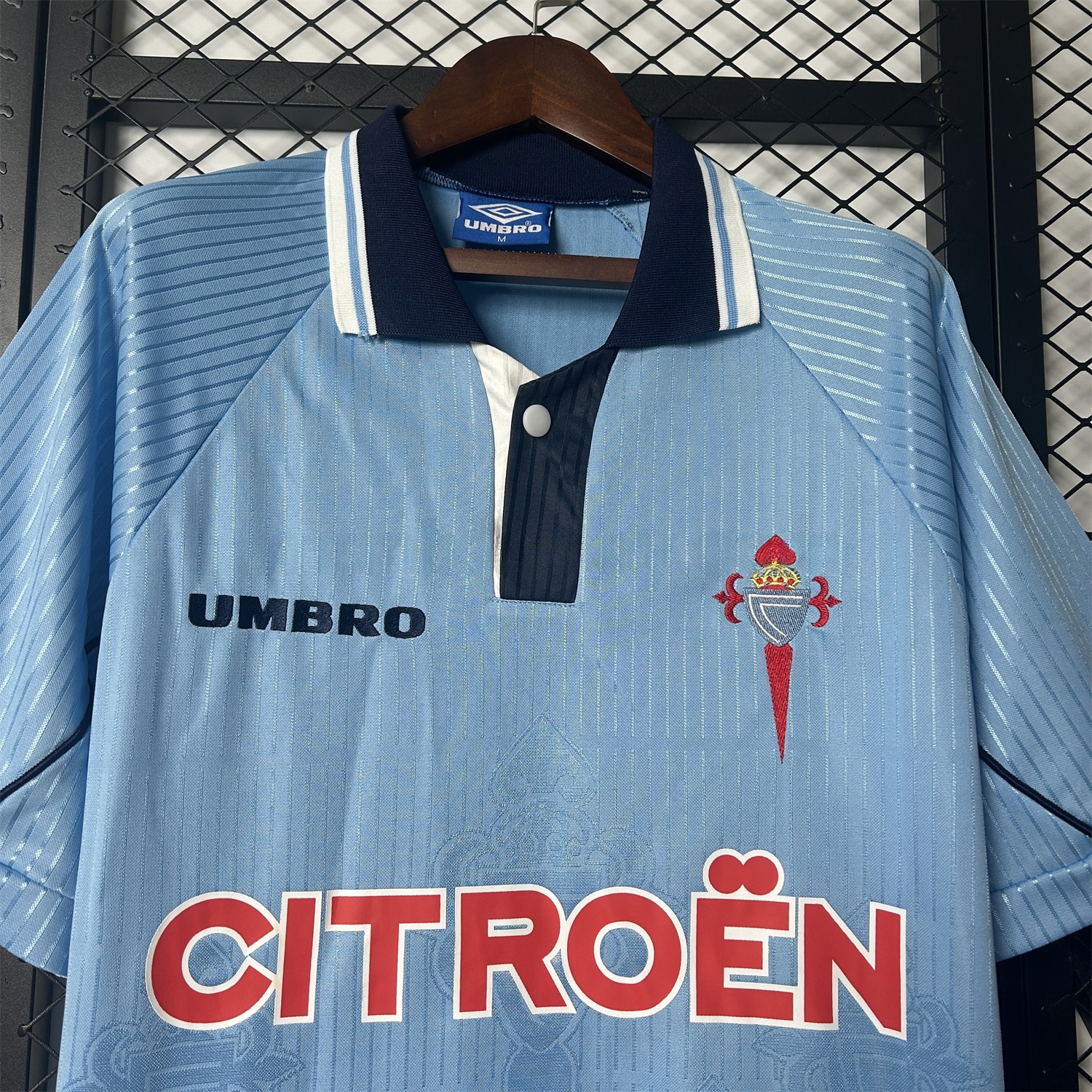 Retro Celta Vigo 1997-99 Home Jersey - ReplicasJersey