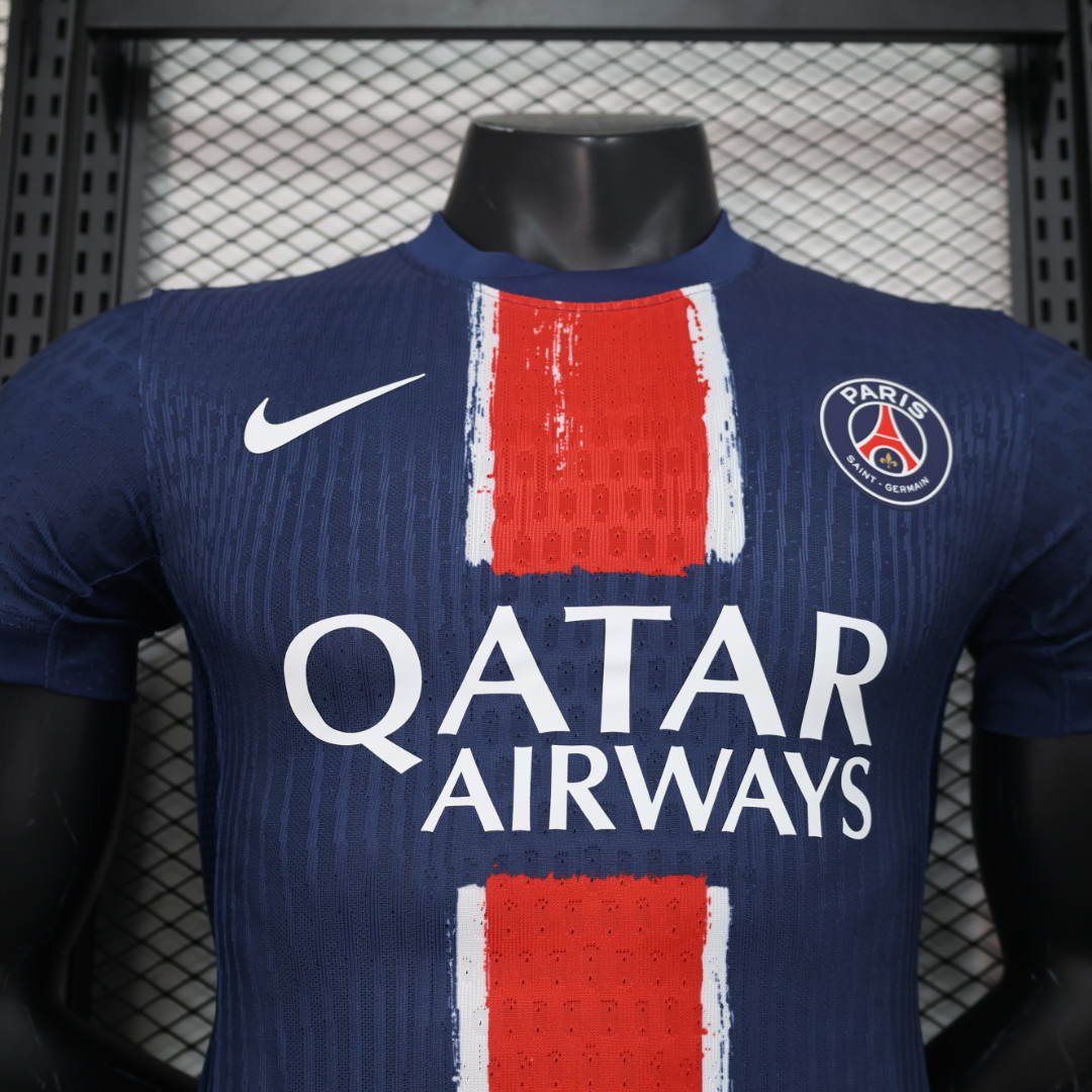 Paris Saint-Germain PSG 24-25 Home Stadium Jersey - Player Version - ReplicasJersey