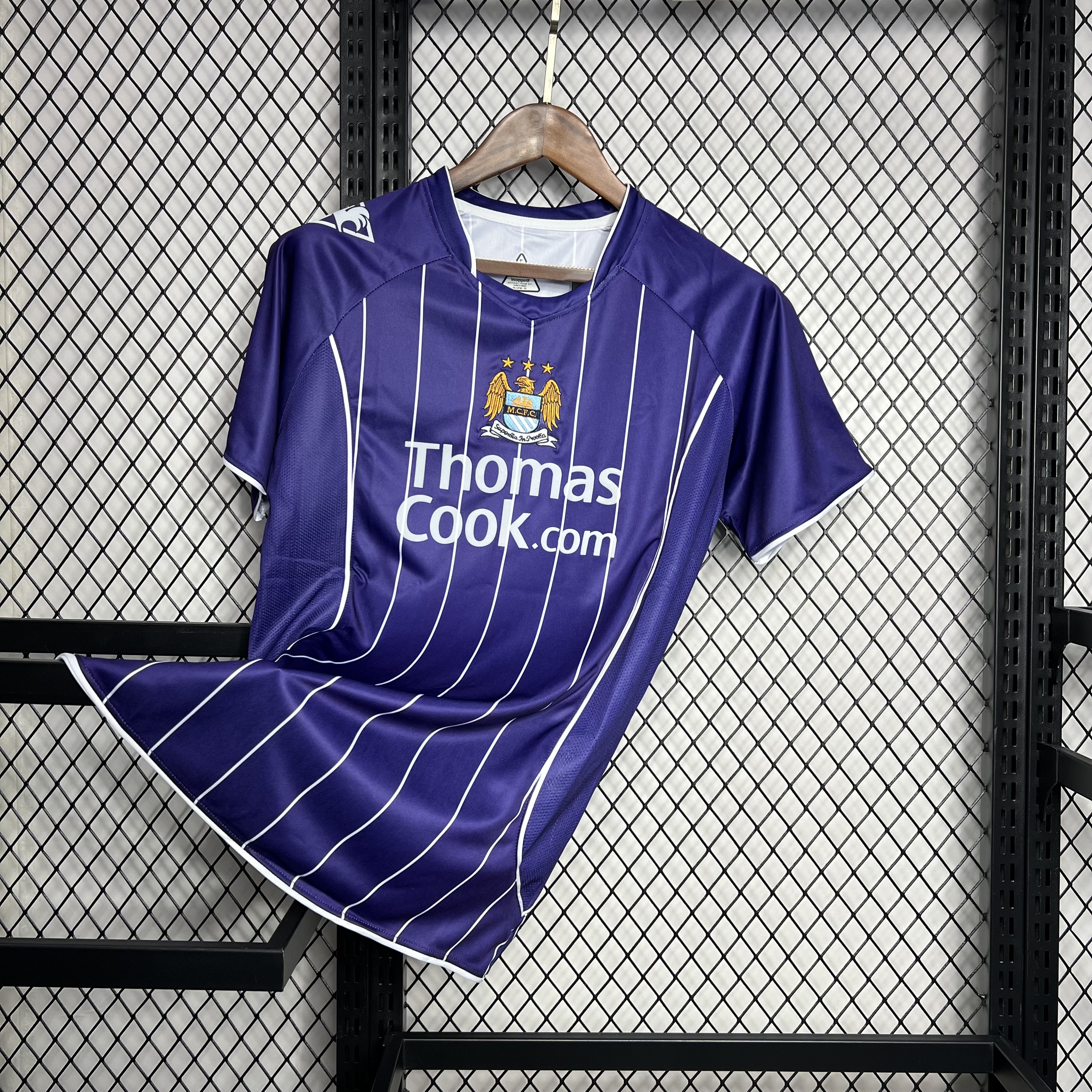 Retro Manchester City 2007-08 Away Jersey - ReplicasJersey