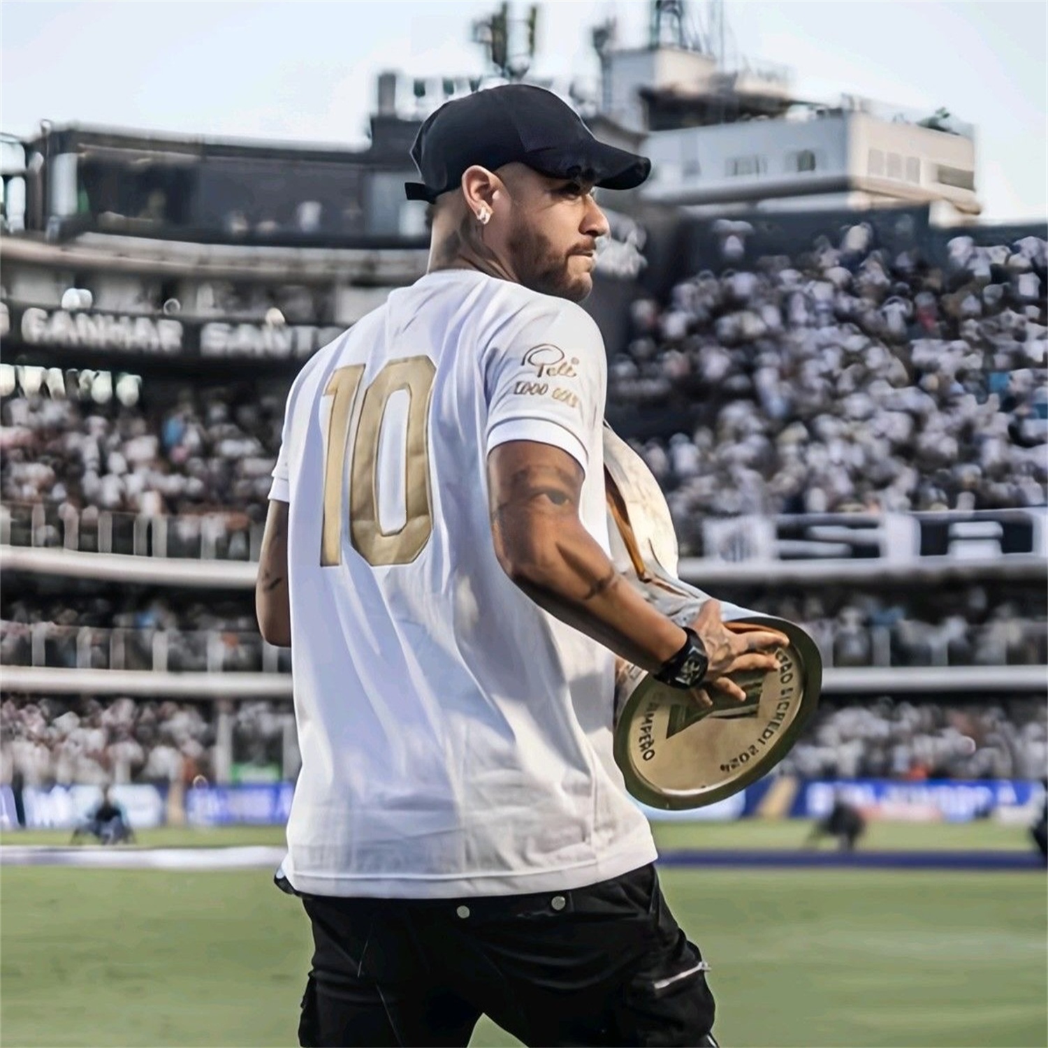 Santos 24-25 White Special Edition Jersey - Fans Version - ReplicasJersey