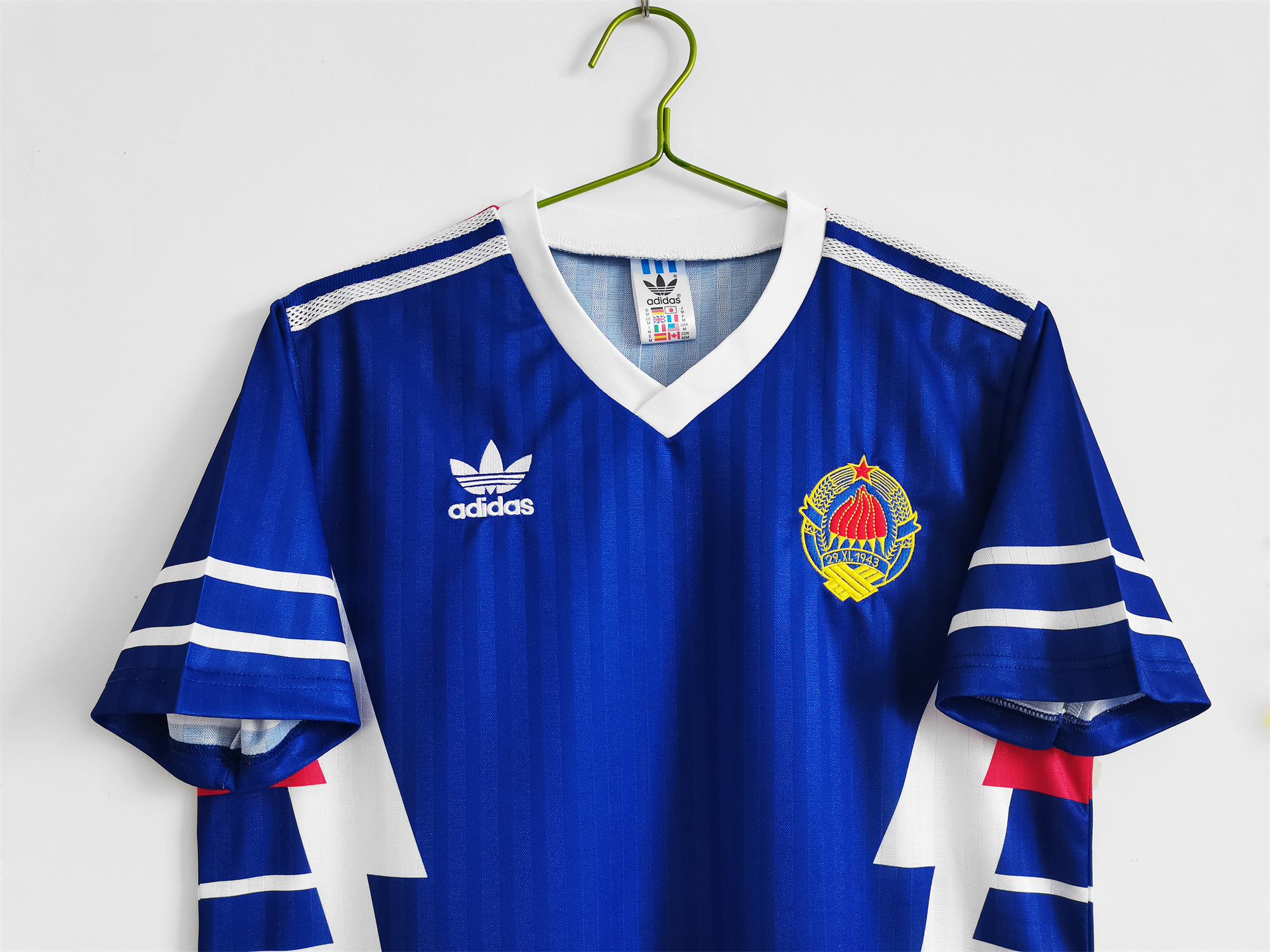 Retro Jugoslawien 1990 Home Stadium Jersey - ReplicasJersey