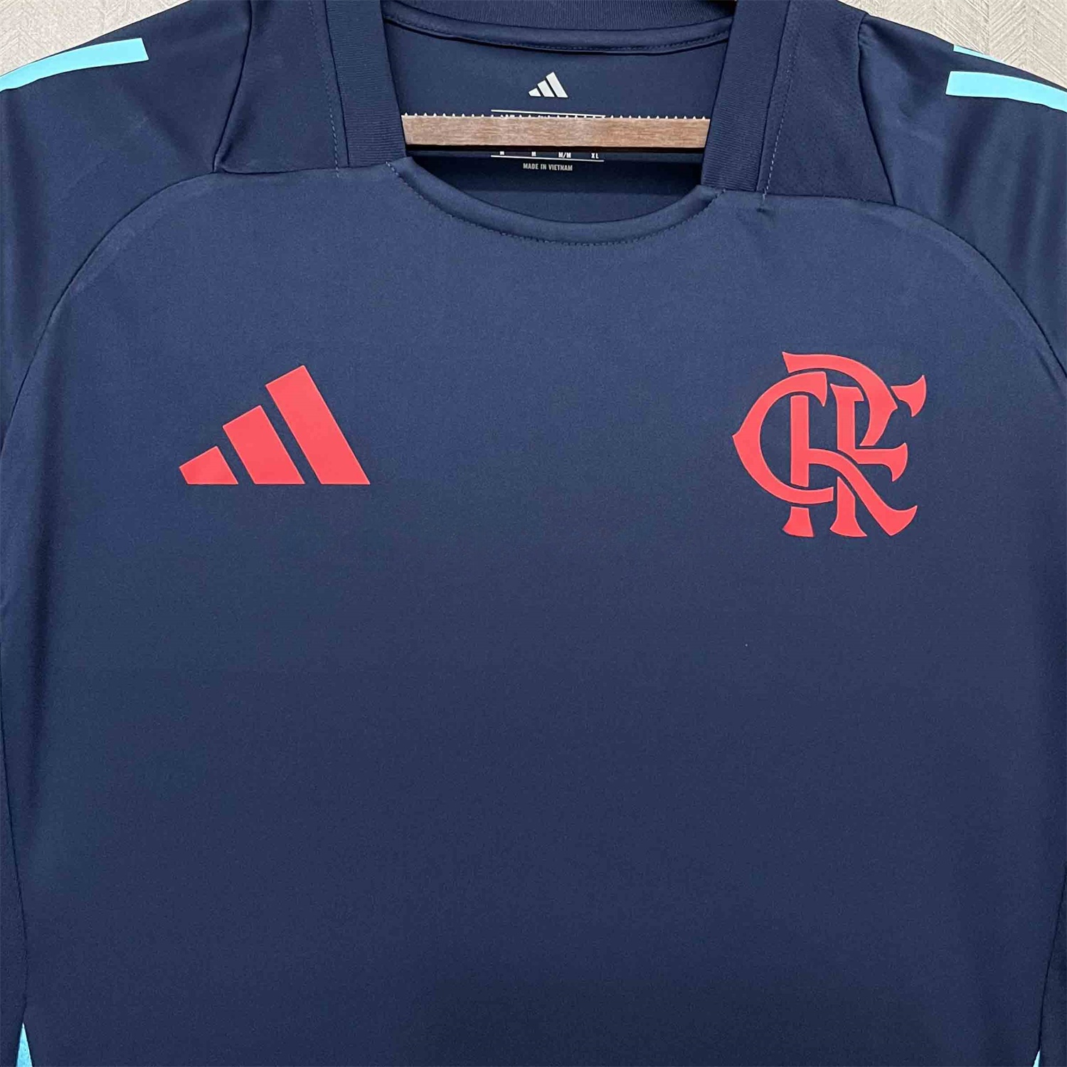 Flamengo 25-26 Deep Blue Training Jersey - Fans Version - ReplicasJersey