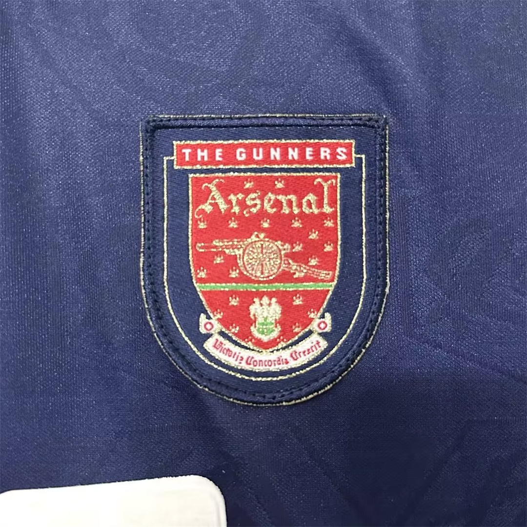 Arsenal Retro 95-96 Away Long Sleeve Jersey - ReplicasJersey
