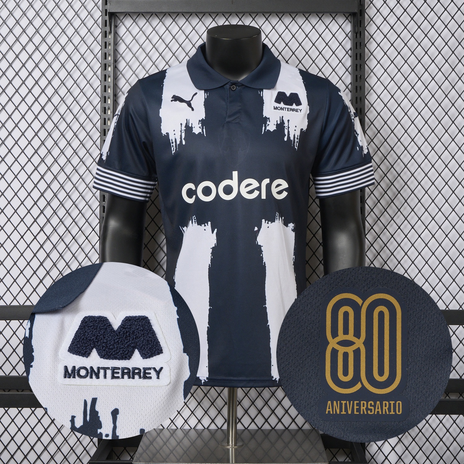 Rayados Monterrey 25-26 80th Anniversary Special Edition Jersey - ReplicasJersey